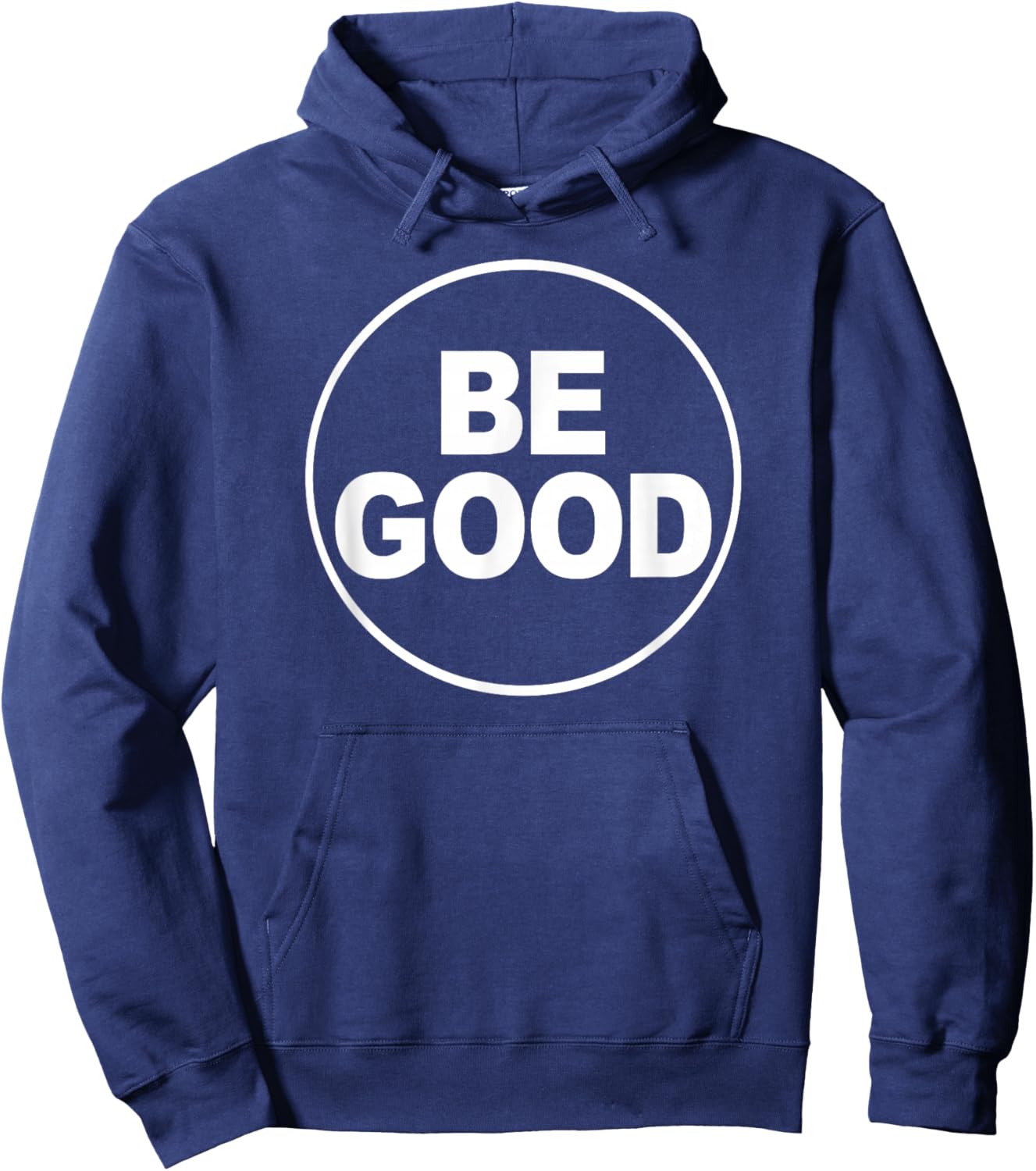 BE Good Support Button Style Hoodie - Hoodie | Navy