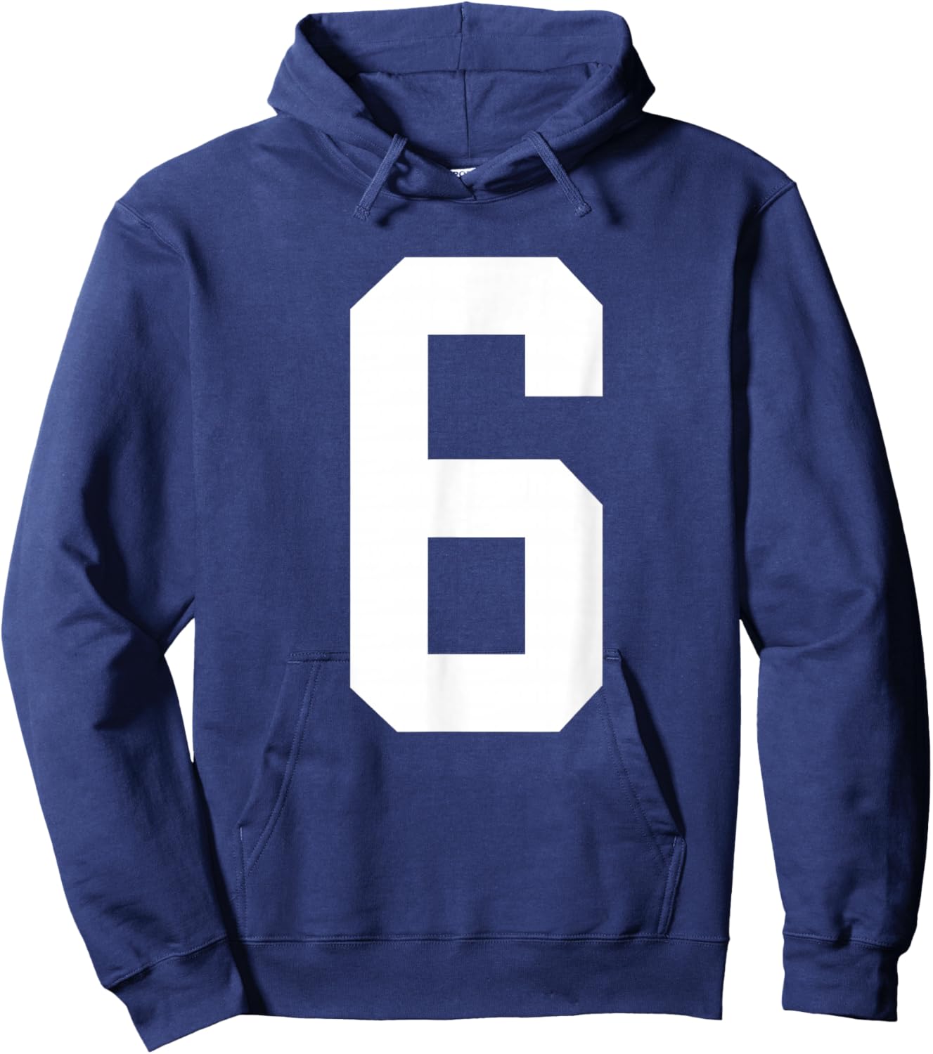 six Seven 67 Meme 6 in Front and 7 on Back (2 Sides) Hoodie - Hoodie | Navy