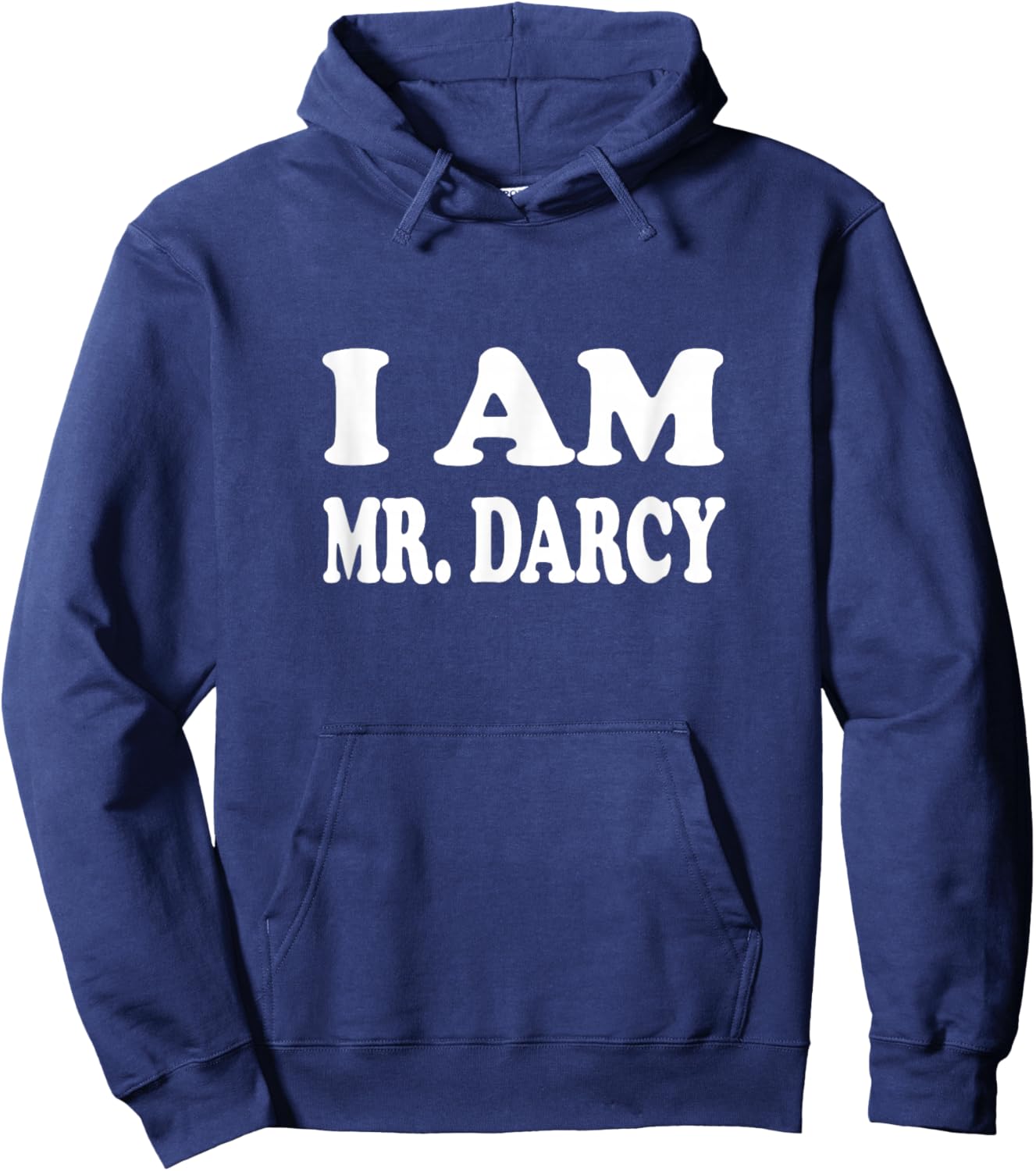 Girls I Heart Mr Darcy - I Am Mr Darcy Hoodie - Hoodie | Navy