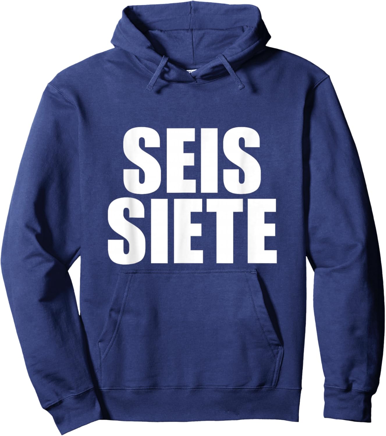 Six Seven Spanish Hoodie - Hoodie | Navy