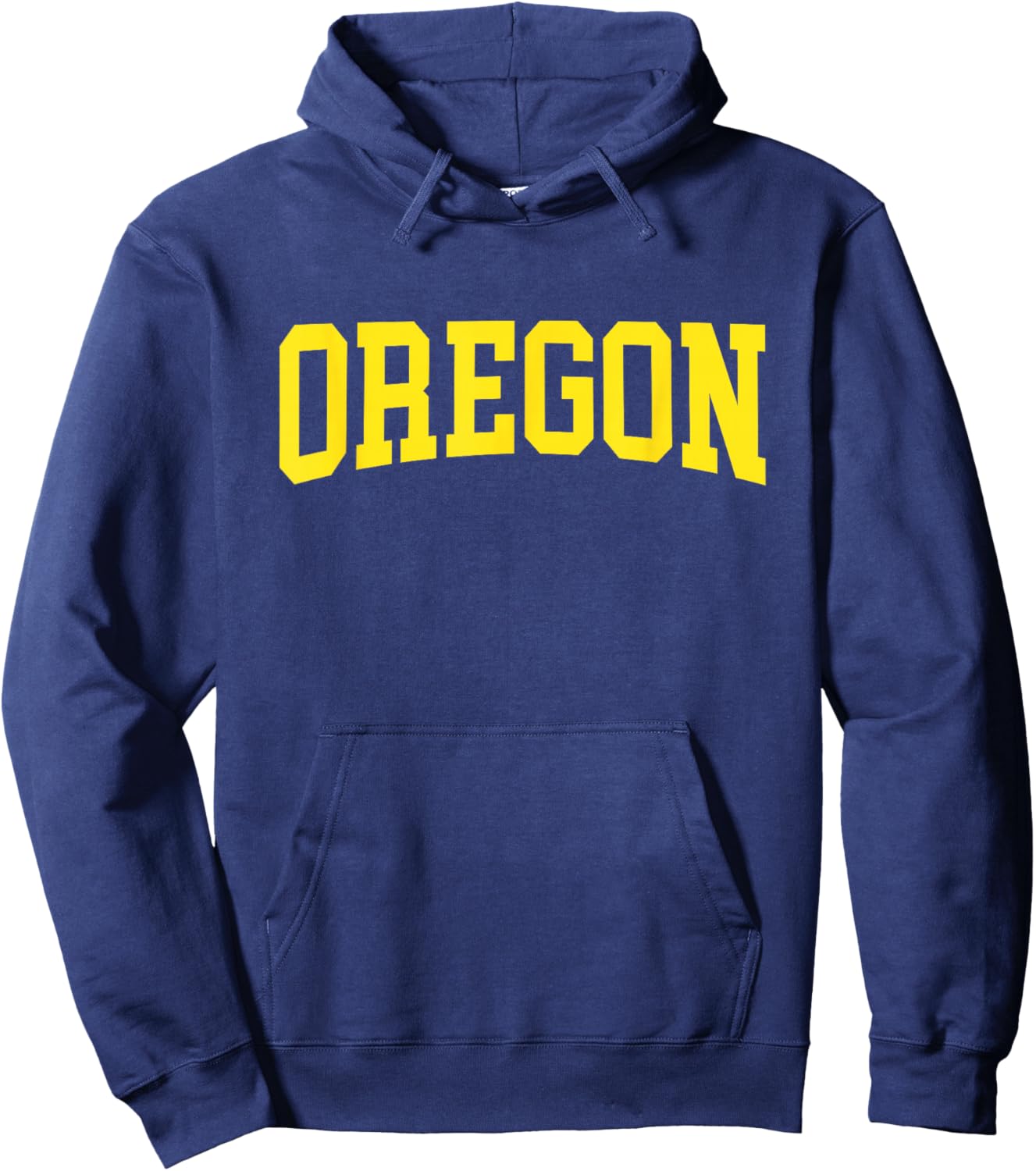 Oregon - Throwback Design - Classic Hoodie - Hoodie | Navy
