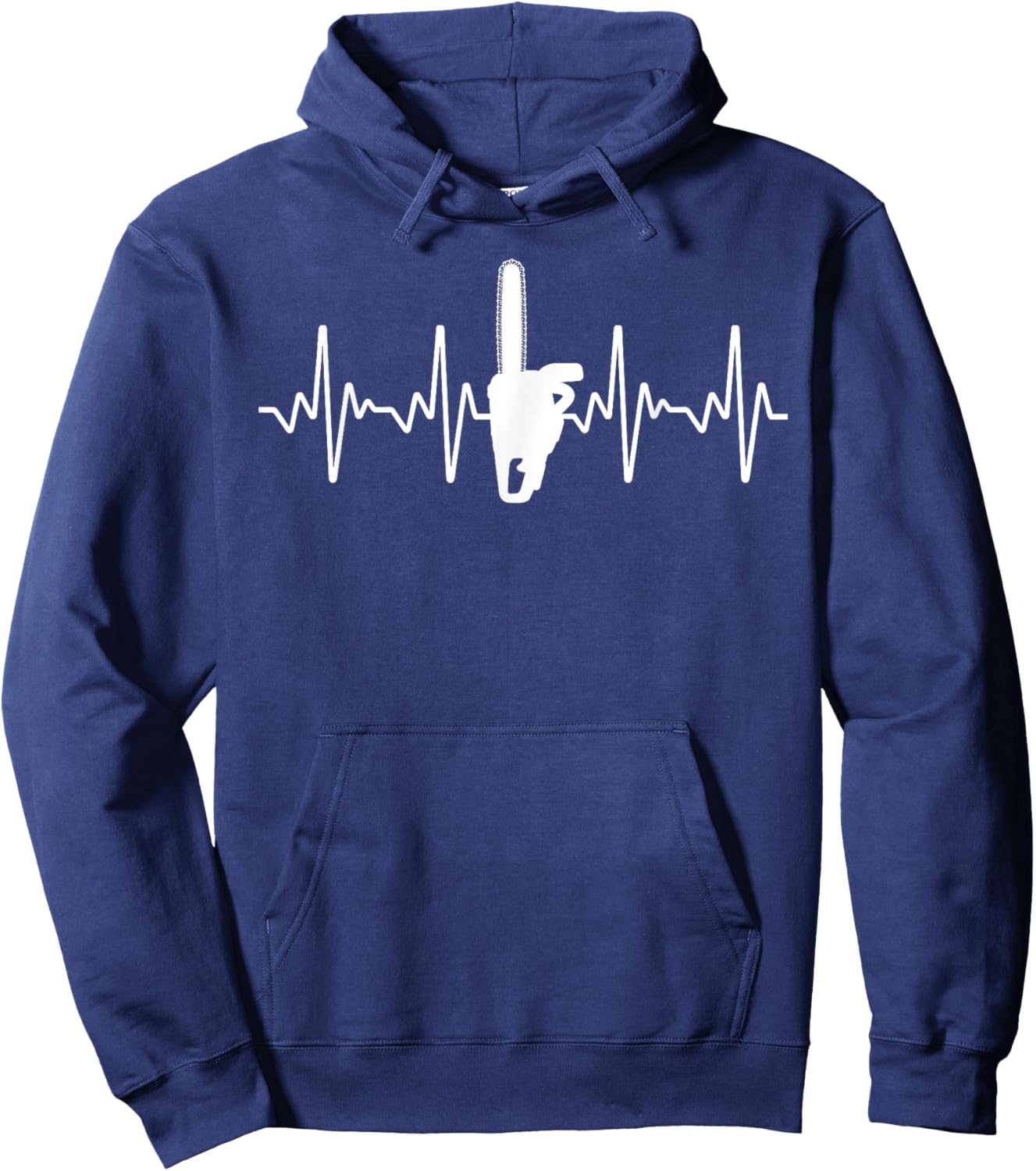 Funny Lumberjack Art Women Tree Cutter Wood Logger Hoodie - Hoodie | Navy