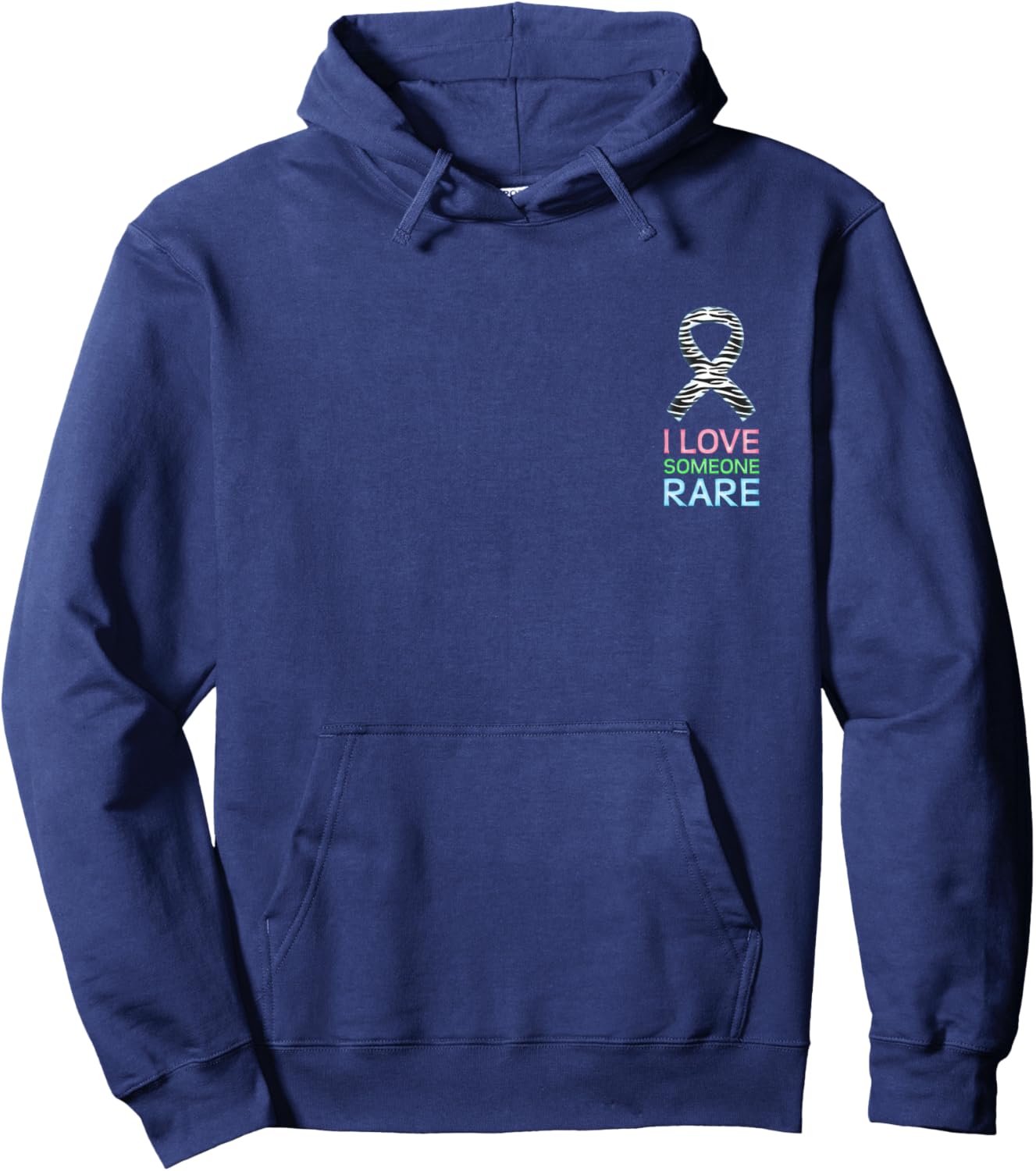 I Love Someone Rare Awareness Shirt - Rare Disease Day 2026 Hoodie - Hoodie | Navy