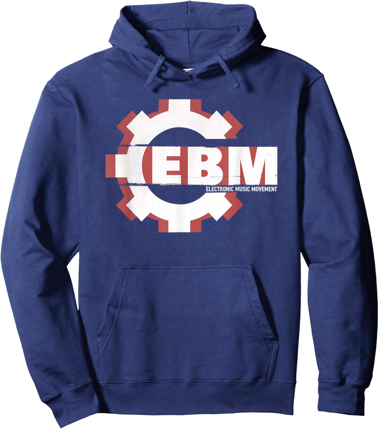 EBM - Industrial Techno Hoodie - Hoodie | Navy