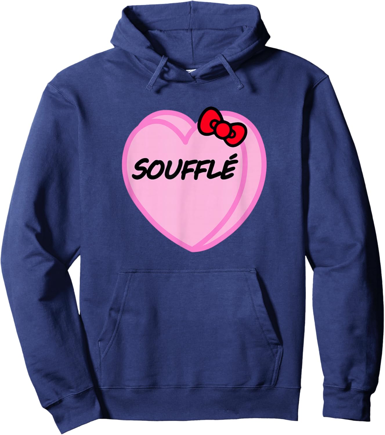 Valentines Day Candy Sweet Hearts Love Soufflé Hoodie - Hoodie | Navy