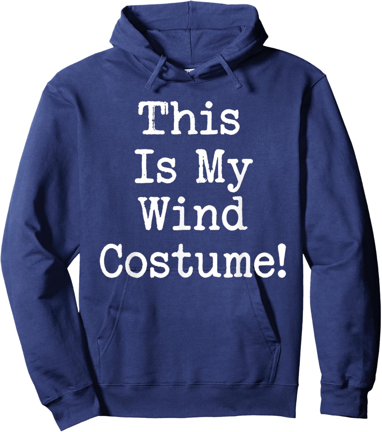 Funny Wind Costume Hoodie - Hoodie | Navy
