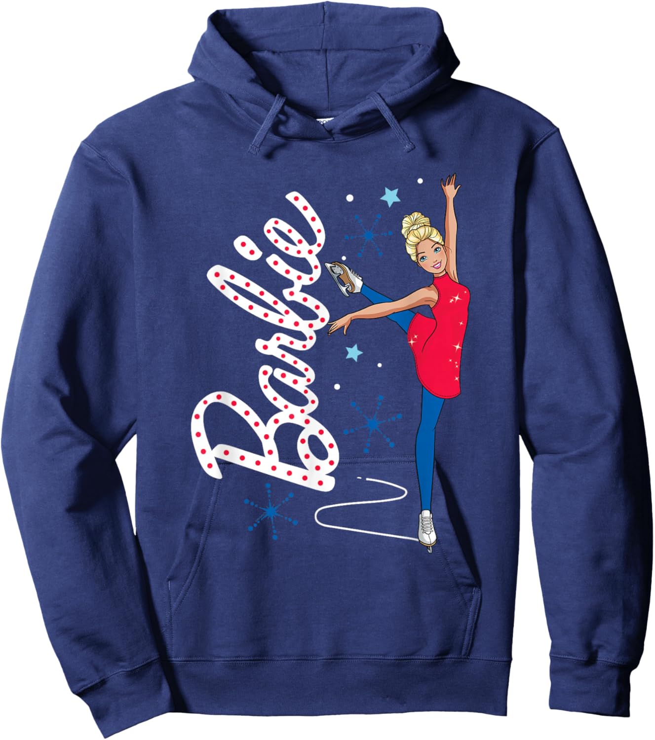 Barbie Ice Skating Hoodie - Hoodie | Navy