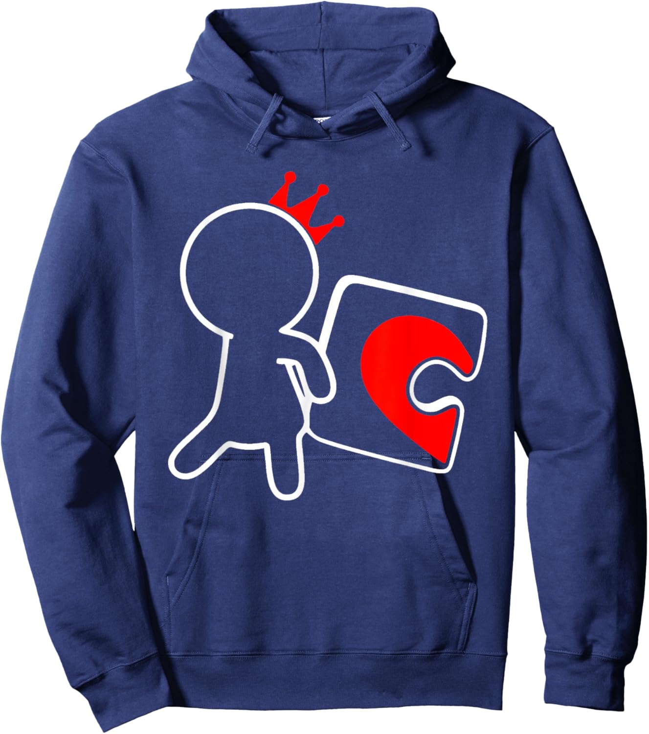 Missing Piece Heart Puzzle Couple Matching Valentine's Day Hoodie - Hoodie | Navy
