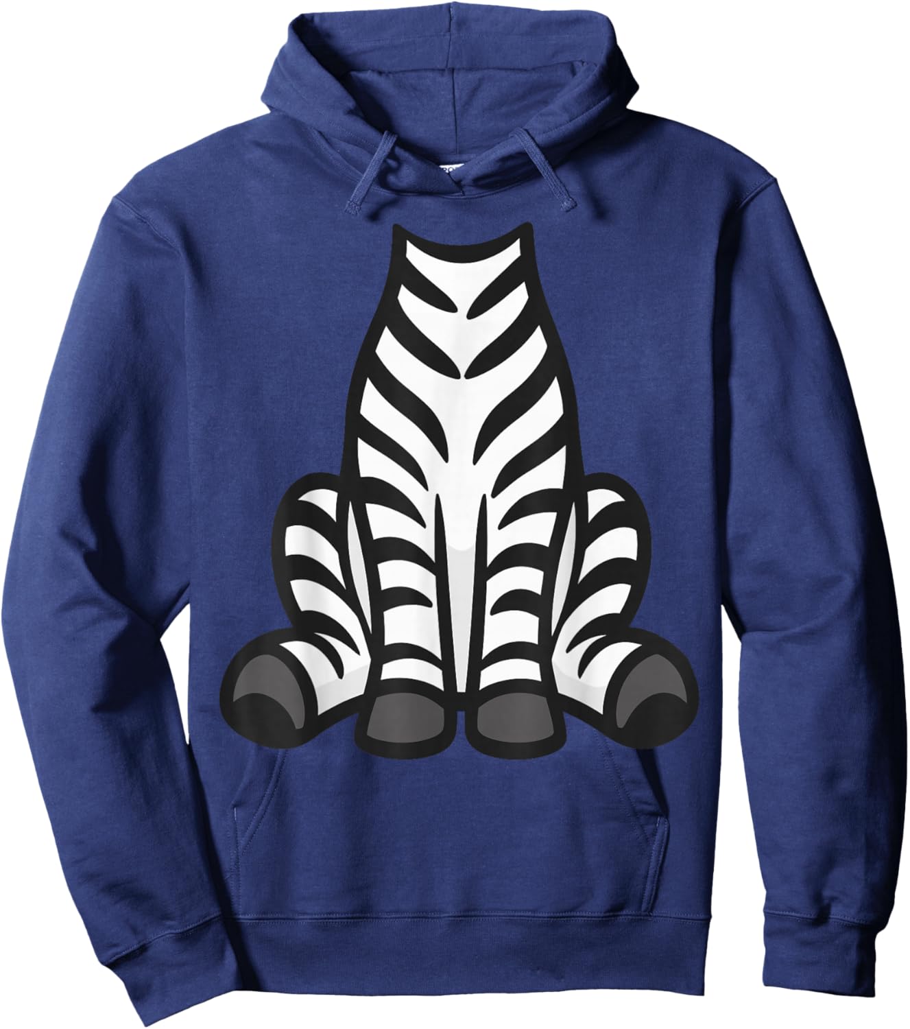 Zebra Shirt Adult Men Women Kids Zebra Costume Hoodie - Hoodie | Navy
