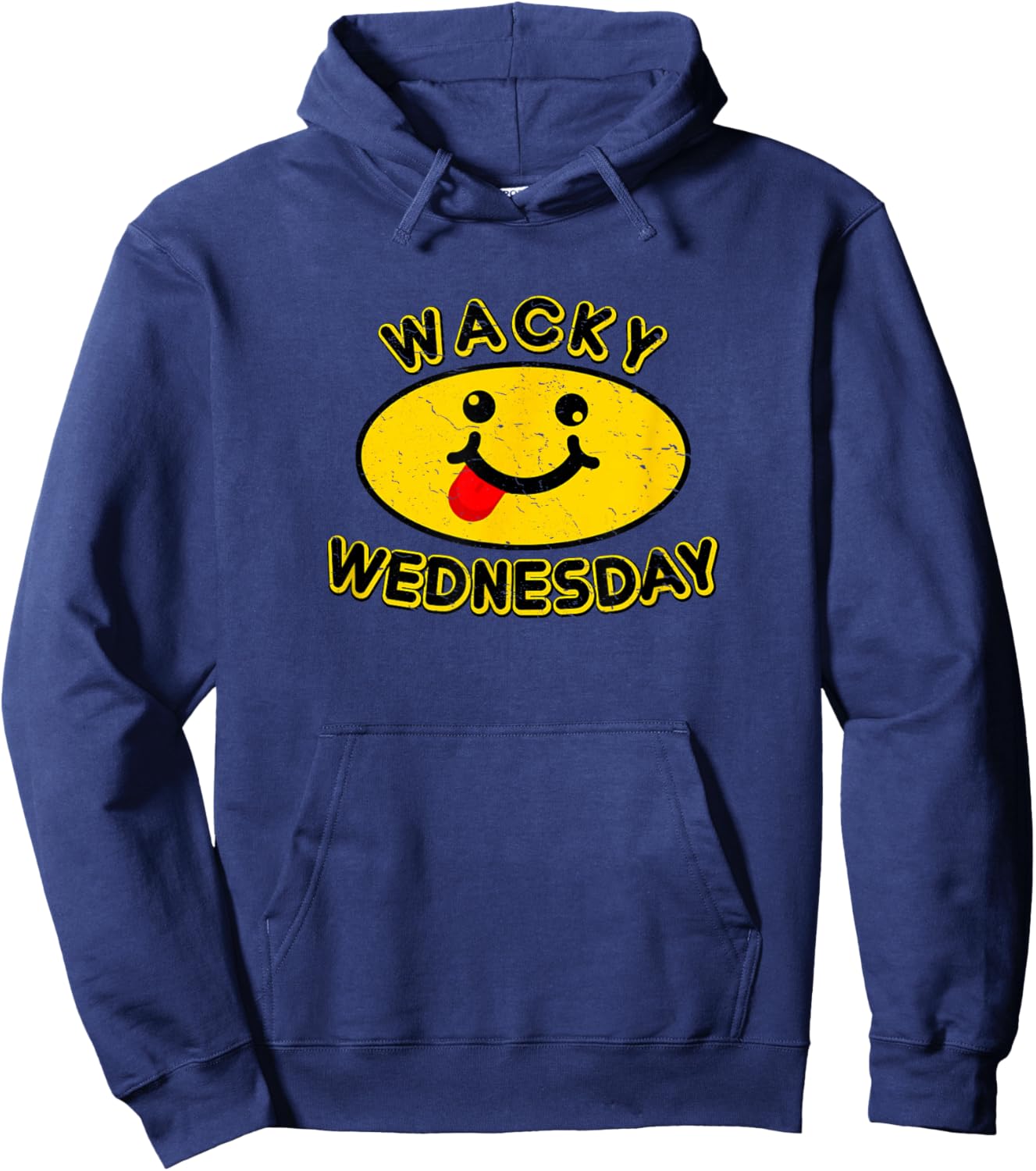 Wacky Wednesday Kids and Teachers | Mismatch Day Spirit Week Hoodie - Hoodie | Navy