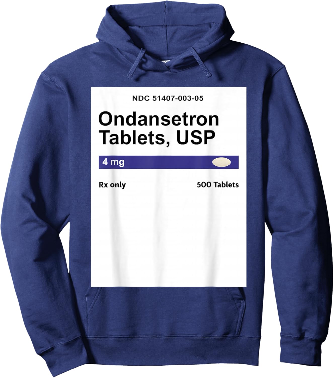 Pharmacy Medical Halloween Costume Nurse Propofol Matching Hoodie - Hoodie | Navy