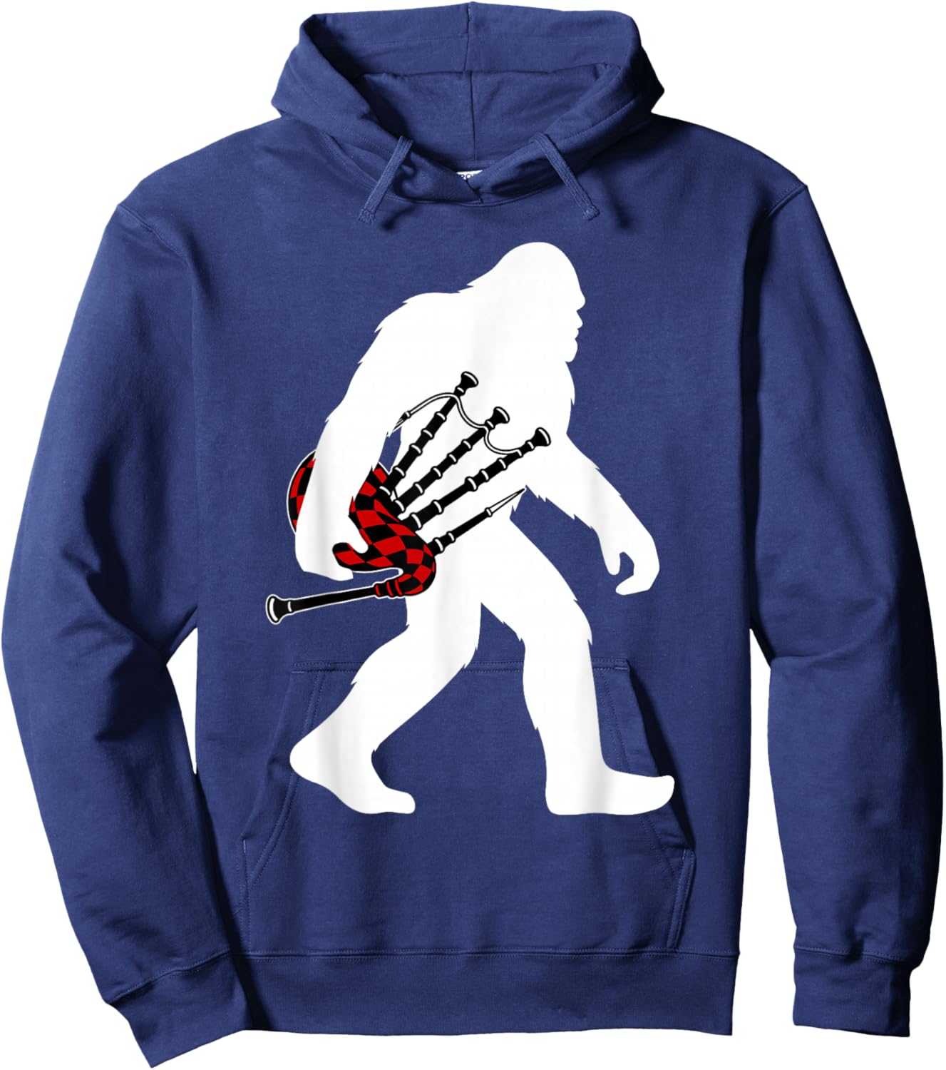 Cool Bagpipe Art Women Music Bagpipe Player Bagpiper Hoodie - Hoodie | Navy