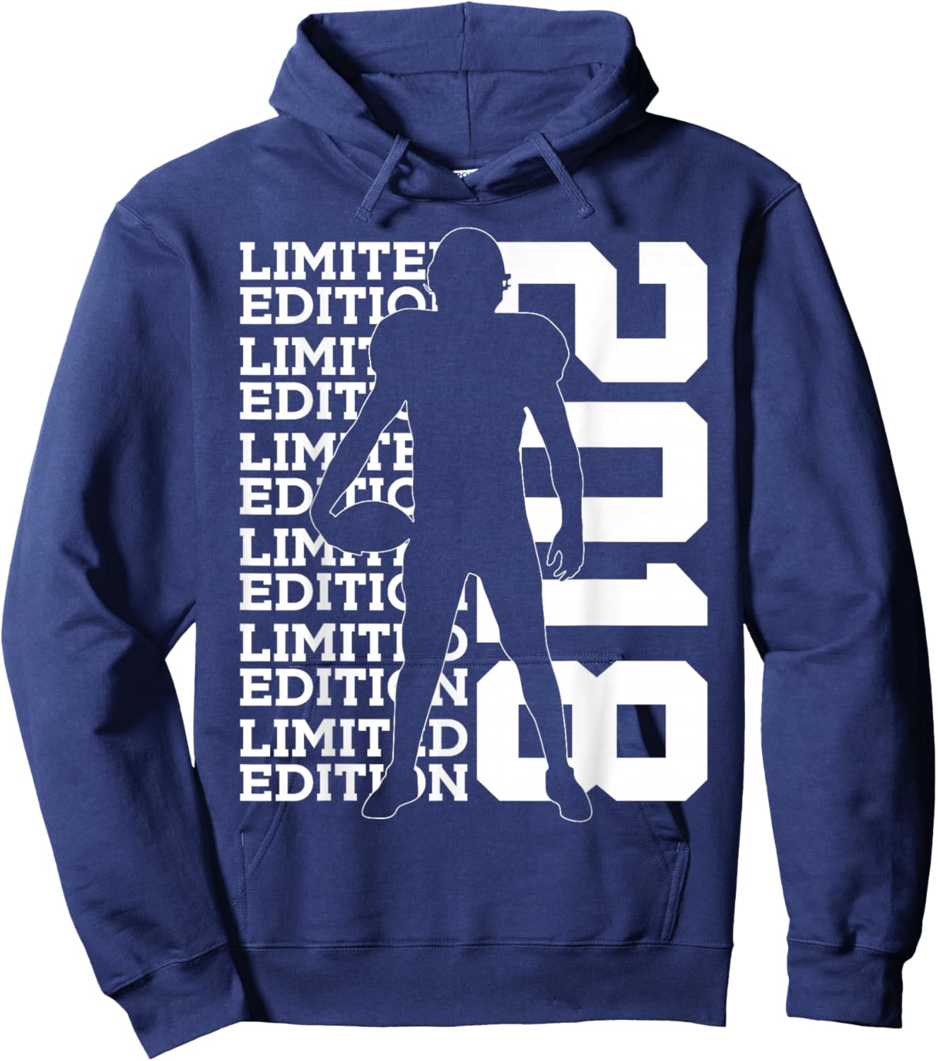 Limited Edition 2018 Football 8TH Birthday Hoodie - Hoodie | Navy