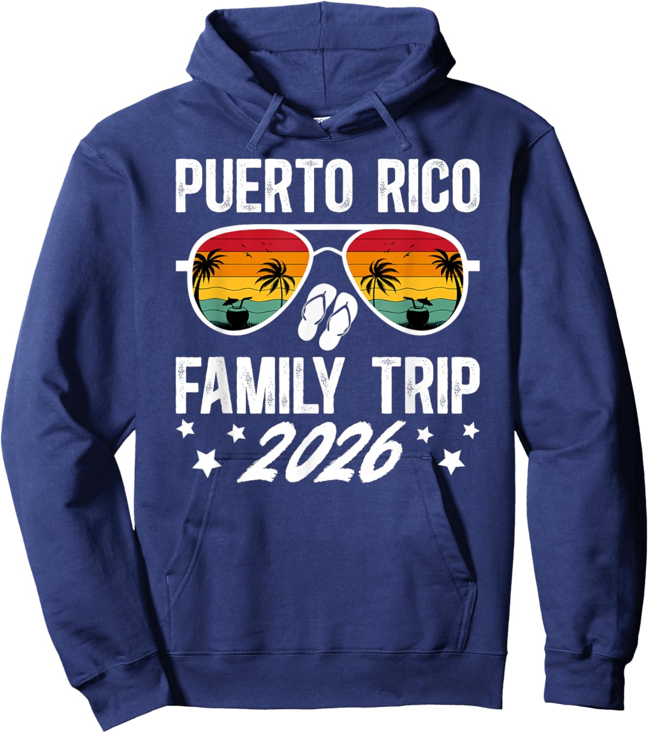 Puerto Rico Family Trip 2026 Puerto Rico Family Vacation Hoodie - Hoodie | Navy