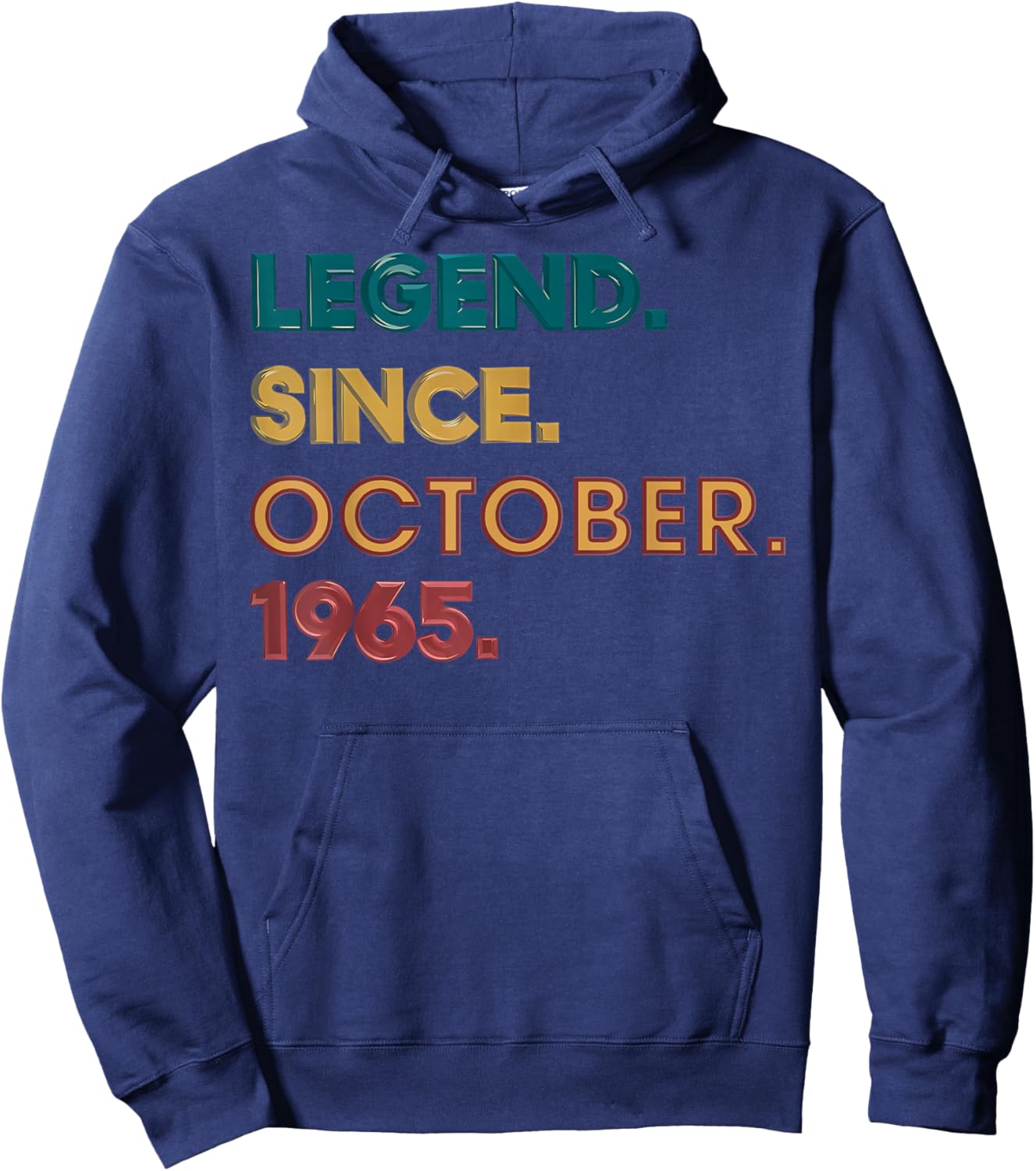 Legend 1965 60th Birthday Gifts Women 60 Year Old Hoodie - Hoodie | Navy