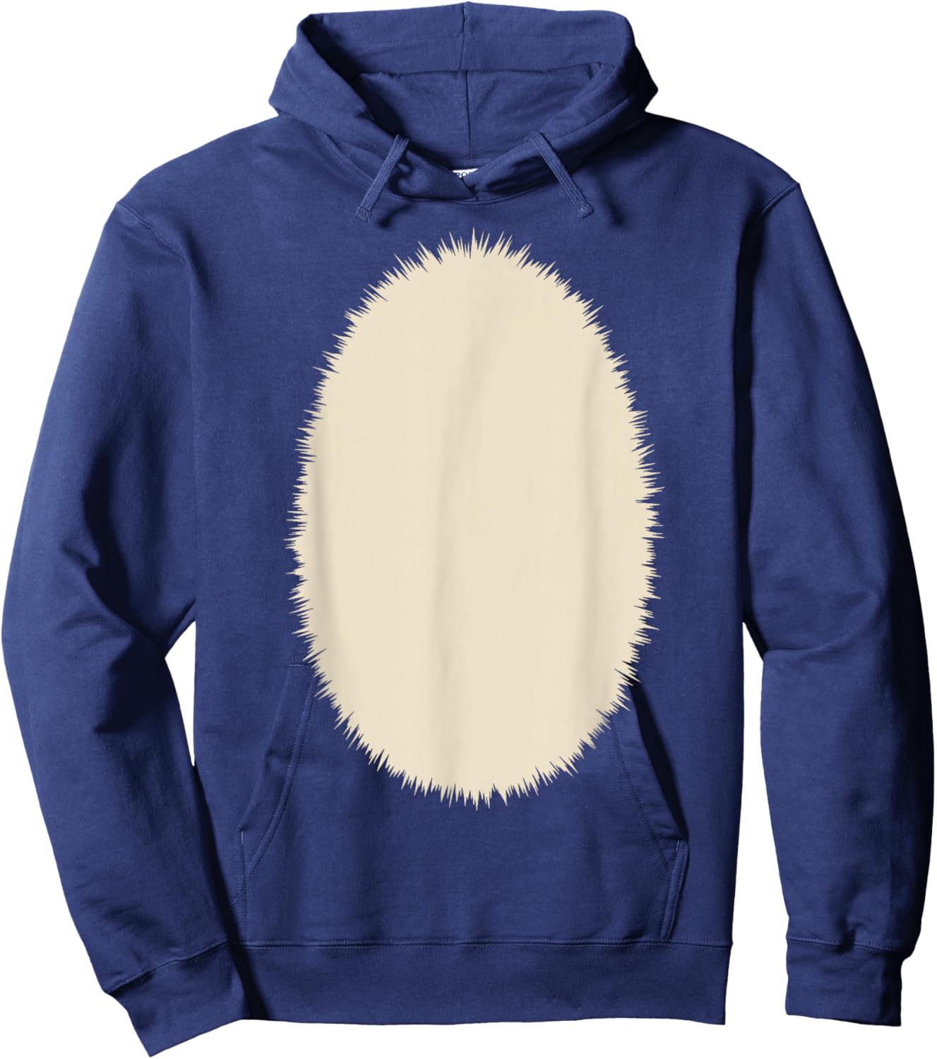 Deer Belly Costume Funny Reindeer Sven Adult Cute Matching Hoodie - Hoodie | Navy