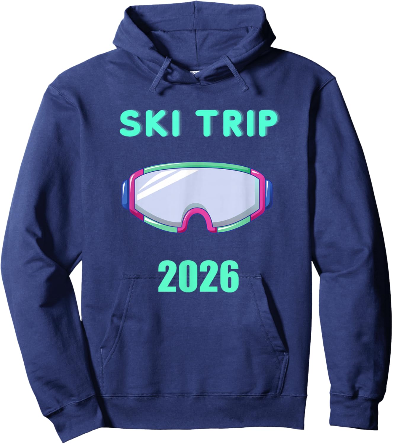 T-Shirt Hoodie - Hoodie | Navy