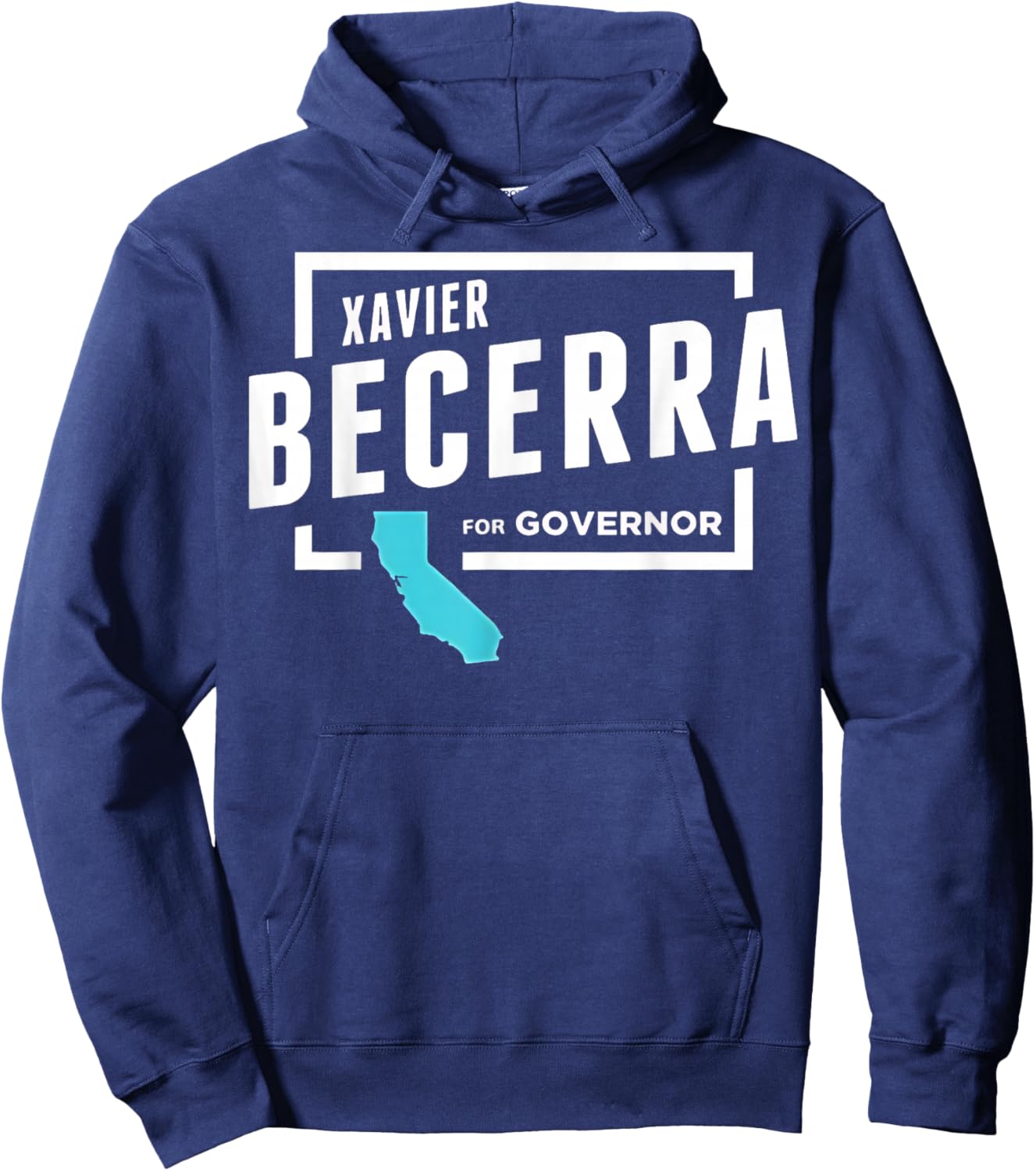 Xavier Becerra for California Governor 2026 Hoodie - Hoodie | Navy