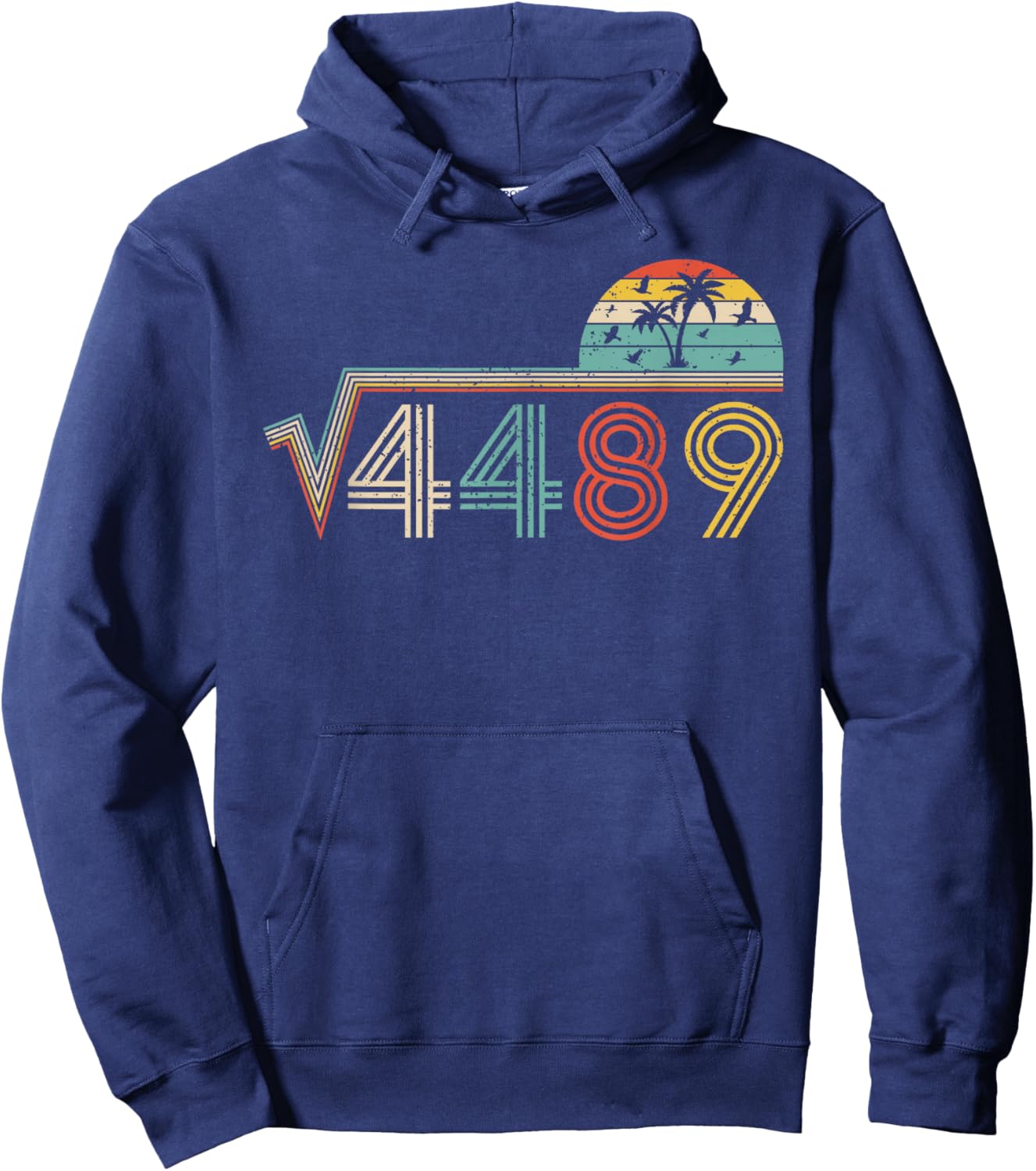 67 Vintage Meme Square Root 4489 Slang Math Teacher Hoodie - Hoodie | Navy