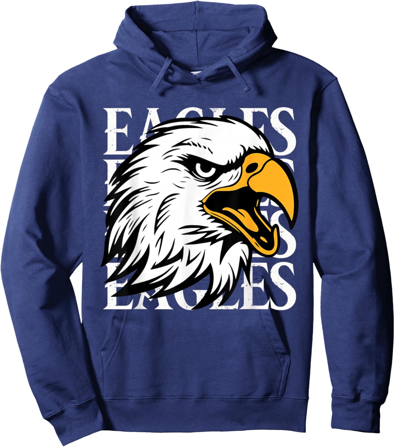 Eagle Vintage Women Youth Toddler Kids Boys Girls Hoodie - Hoodie | Navy