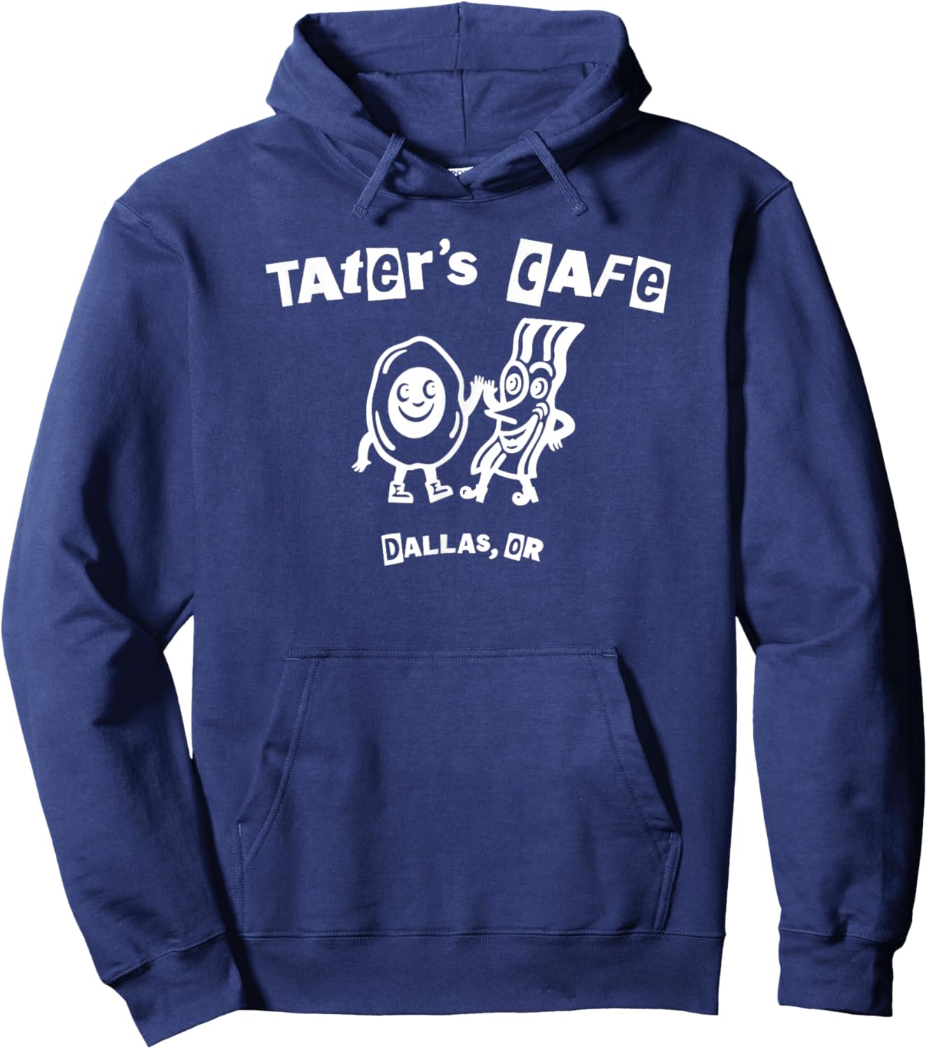 an Amazing, Fun Local Cafe! Hoodie - Hoodie | Navy