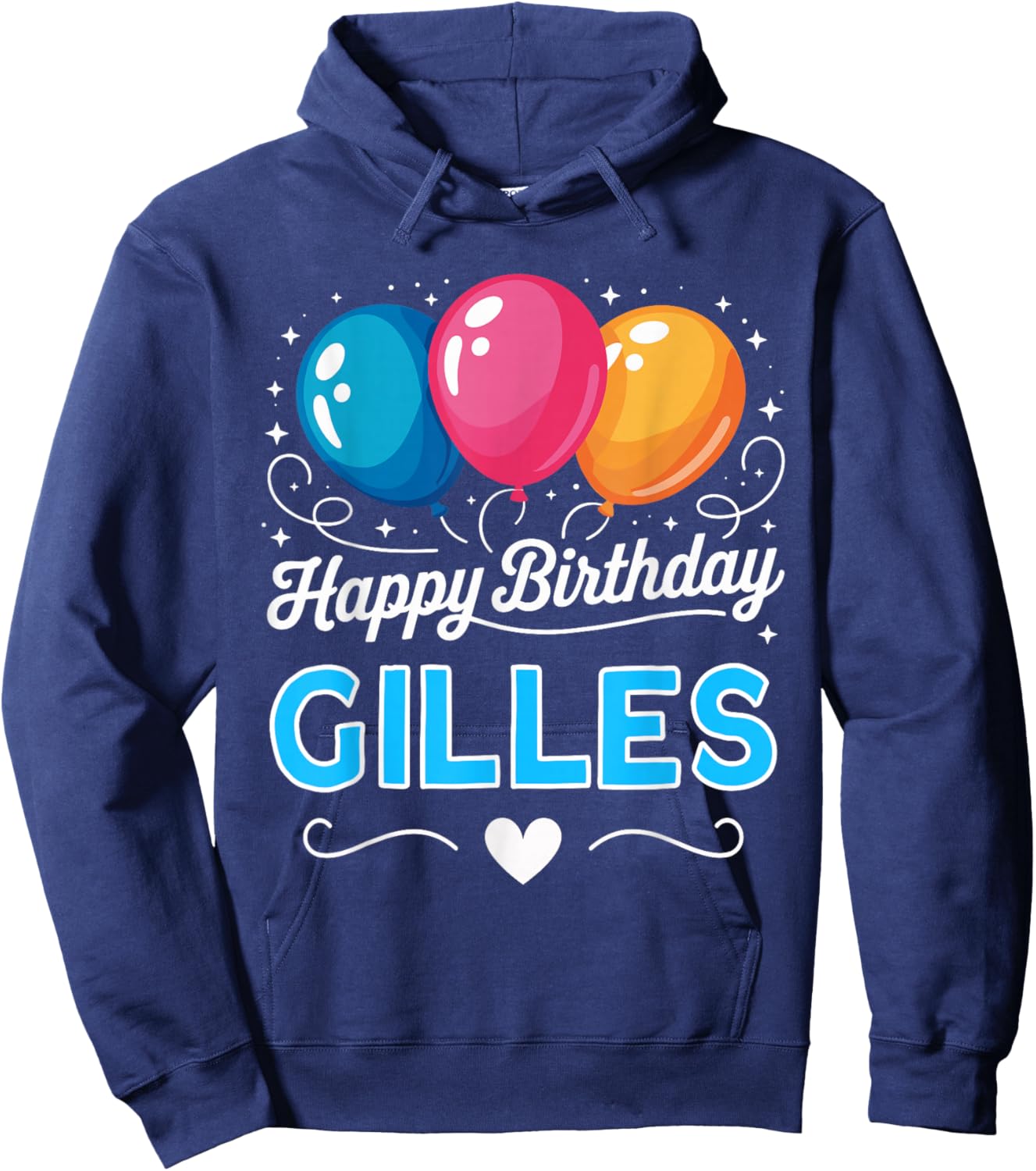 Happy Birthday Gilles Hoodie - Hoodie | Navy