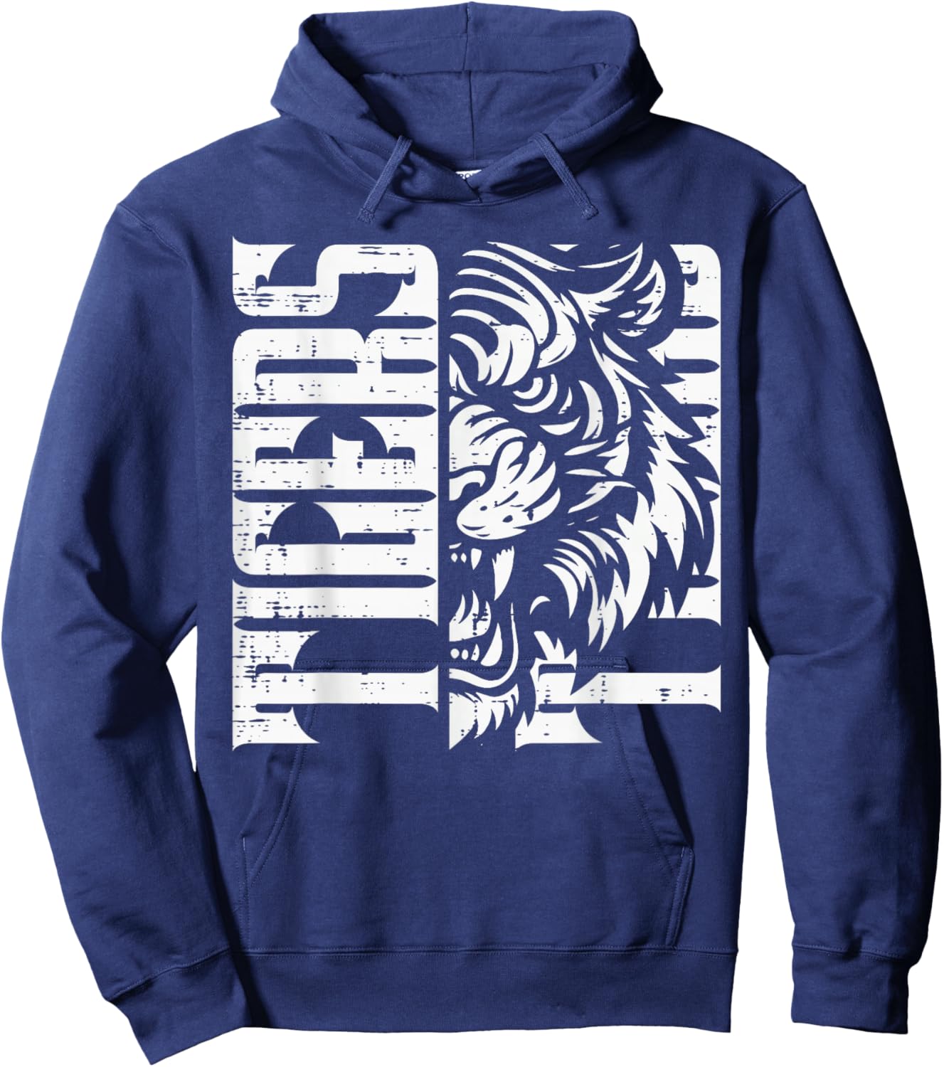 Tiger Women Kids Boys Girls Youth Men Teen Hoodie - Hoodie | Navy
