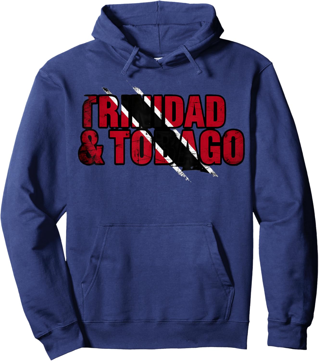 Trinidad and Tobago Flag Trini Flag Roots Trinidadian Flag Hoodie - Hoodie | Navy