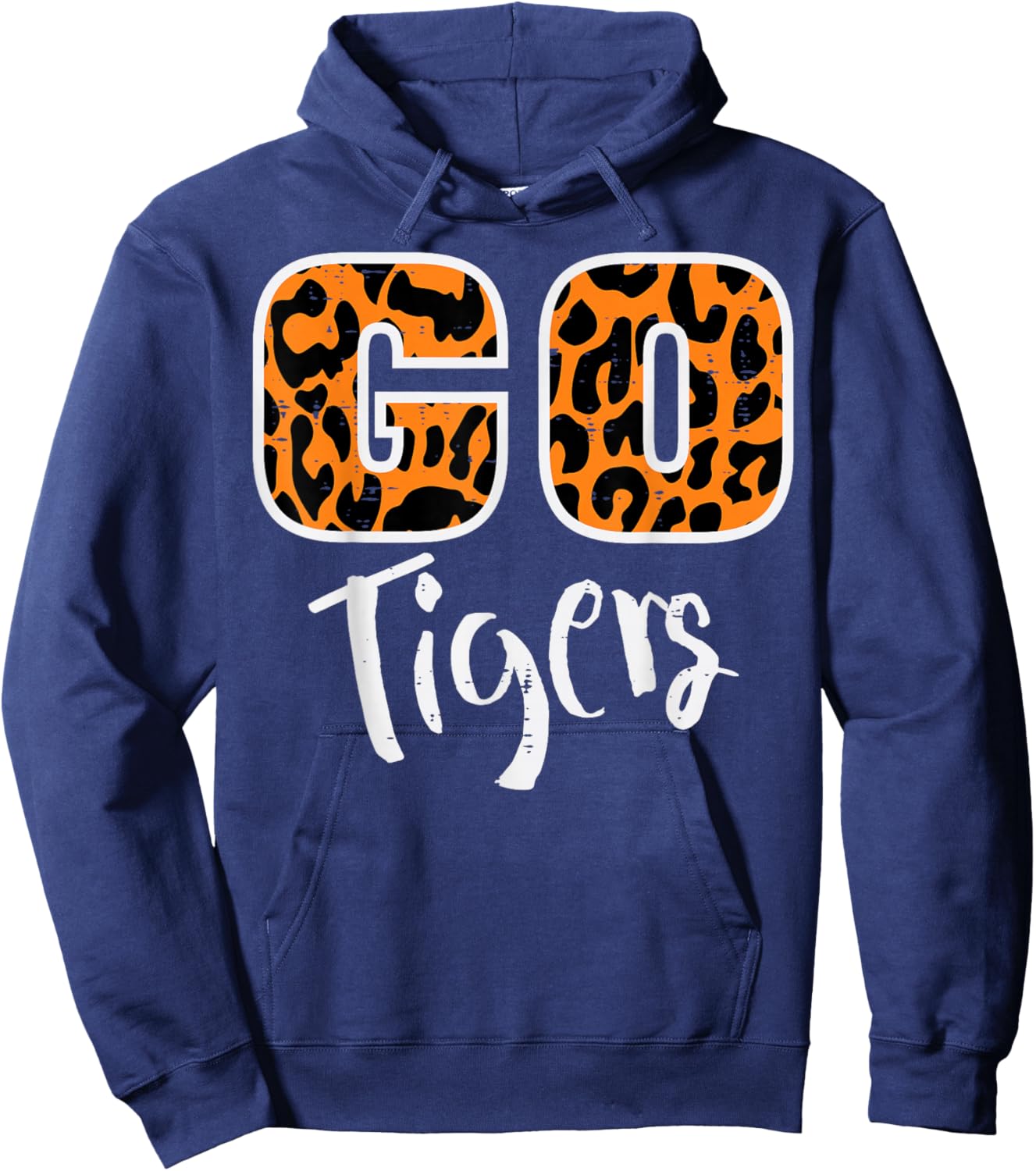 Go Tiger Men Women Kids Girls Youth Boys Teen Hoodie - Hoodie | Navy