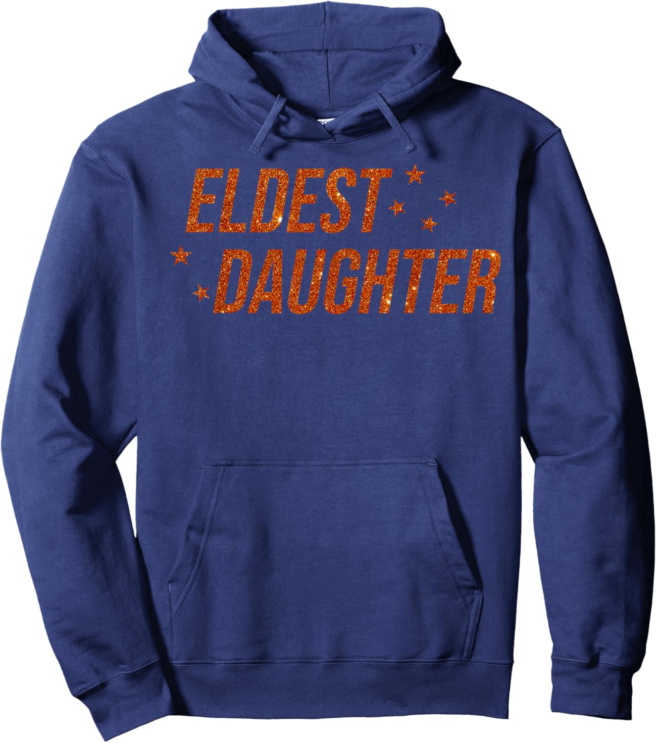Eldest Daughter Trendy Life of A Daughter Hoodie - Hoodie | Navy
