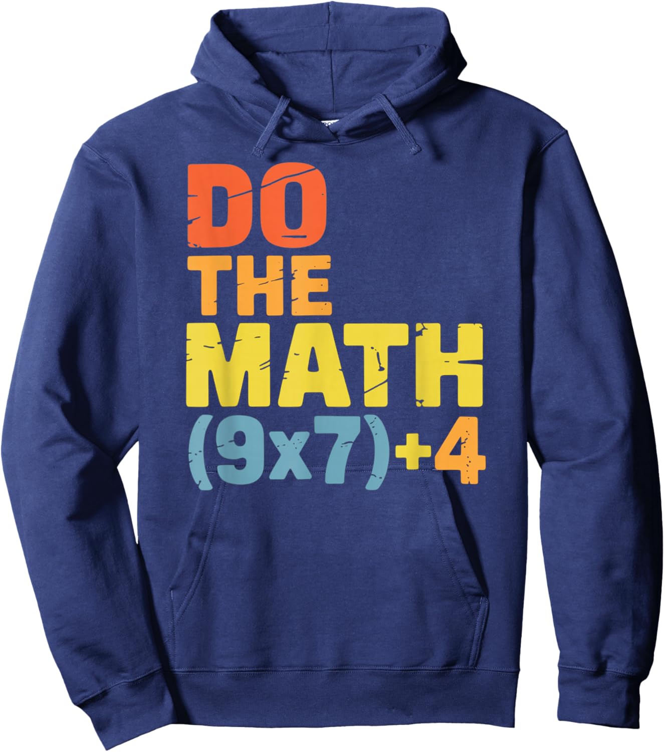 Do The Math 67 Meme Brainrot Funny Six Seven Teacher Hoodie - Hoodie | Navy