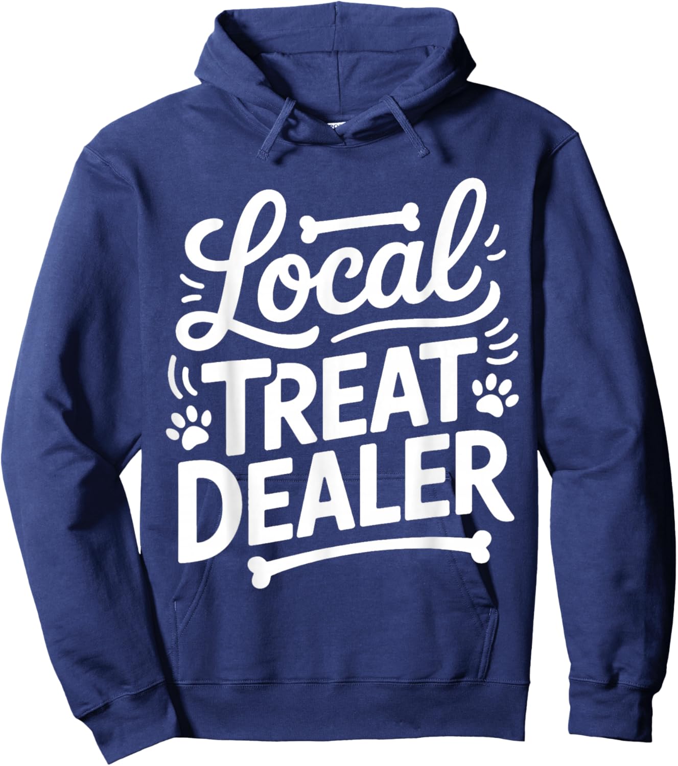 Local Treat Dealer Animal Pet Feeding Hoodie - Hoodie | Navy