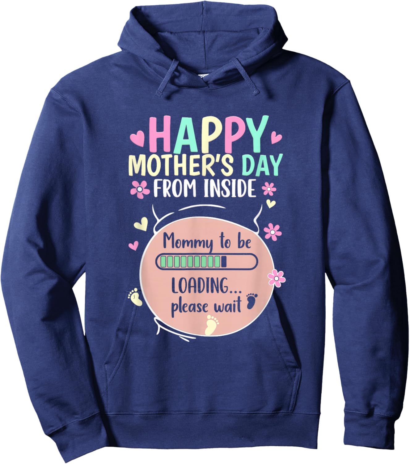 Loading Progress Hoodie - Hoodie | Navy