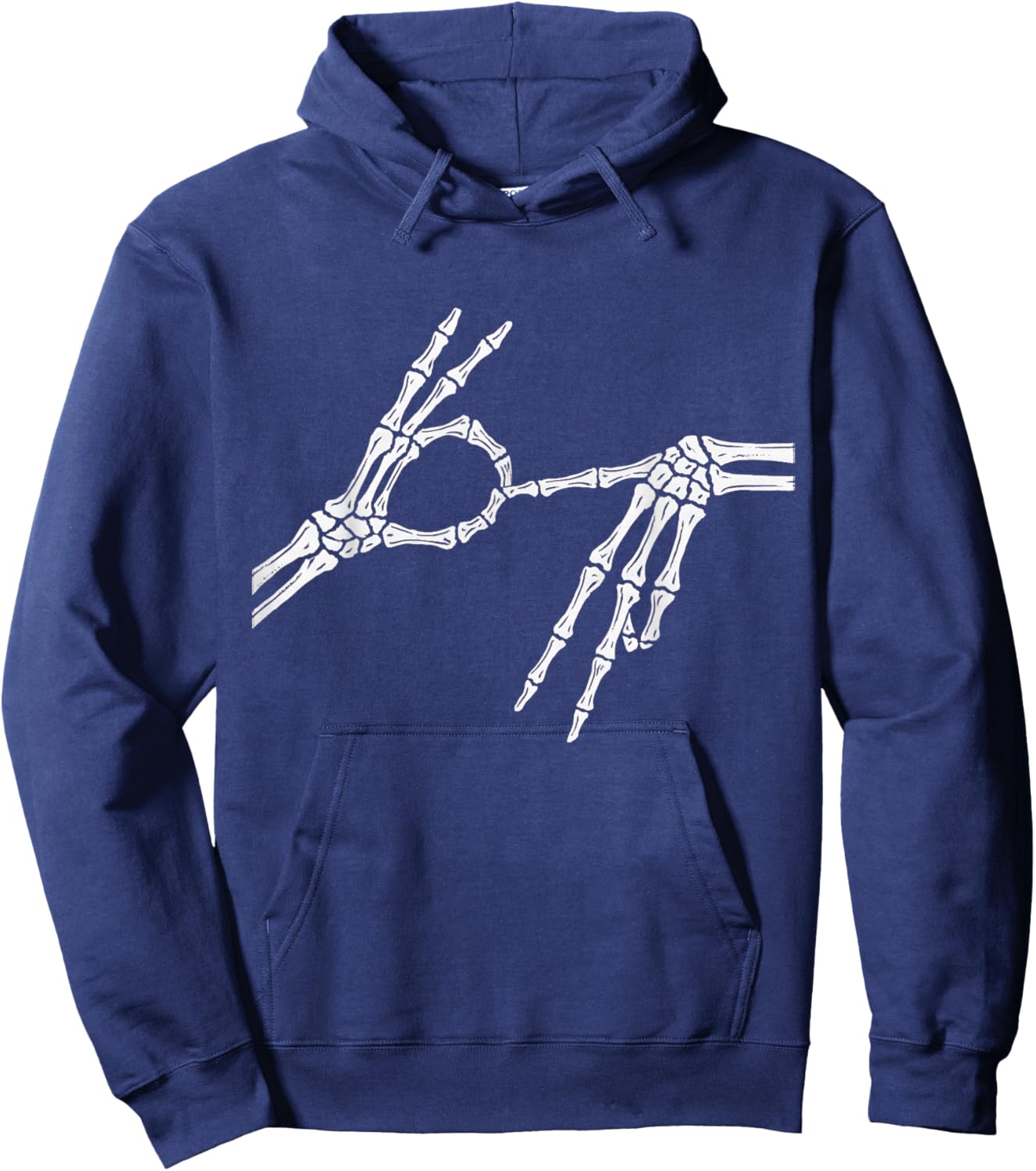 Skeleton Hands Six Seven 6 7 Halloween Costume Men Women Hoodie - Hoodie | Navy