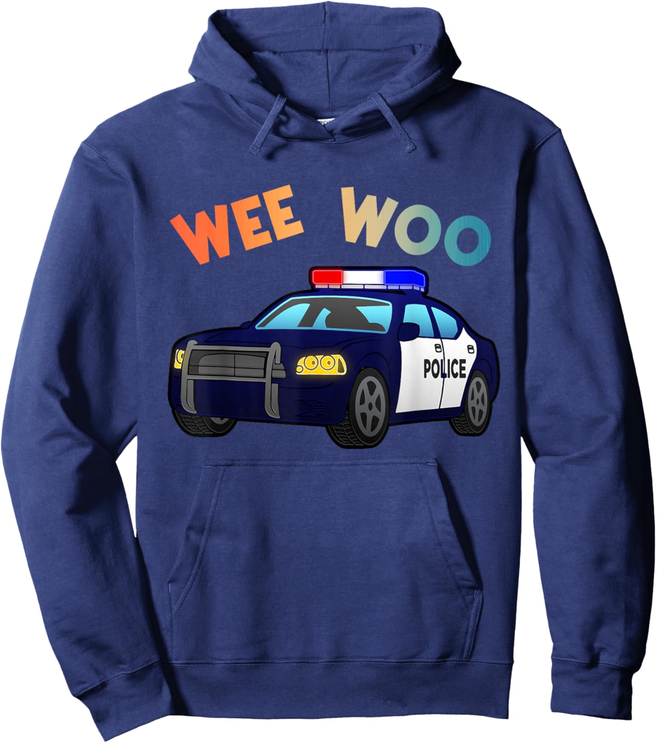 Funny Police Officer Art Women Kids Boys Cop Police Hoodie - Hoodie | Navy