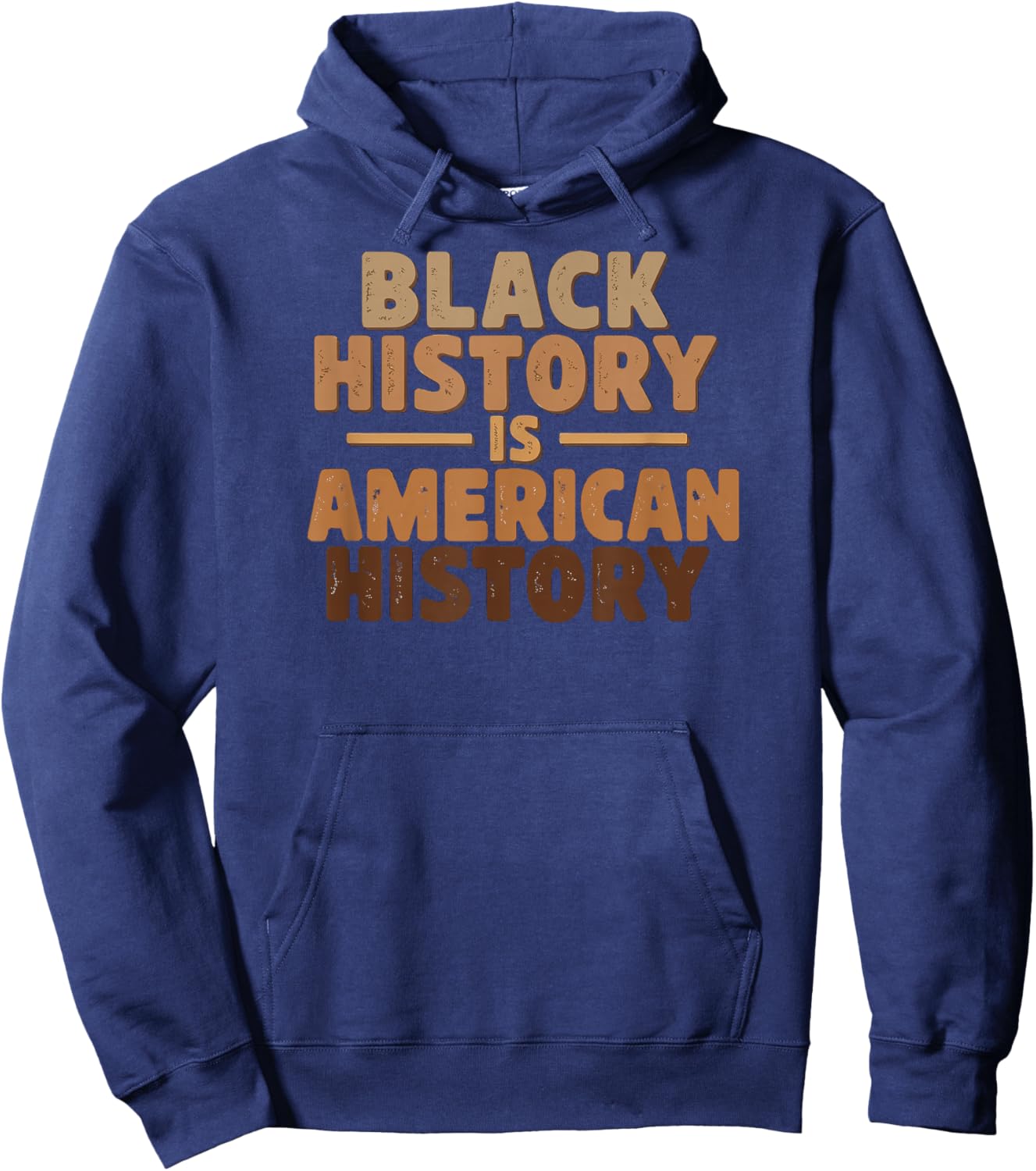 Black History is American History Hoodie - Hoodie | Navy