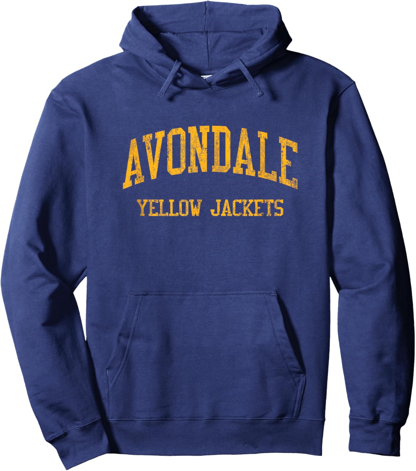 Avondale High School HS Auburn Hills MI Vintage Sports Hoodie - Hoodie | Navy