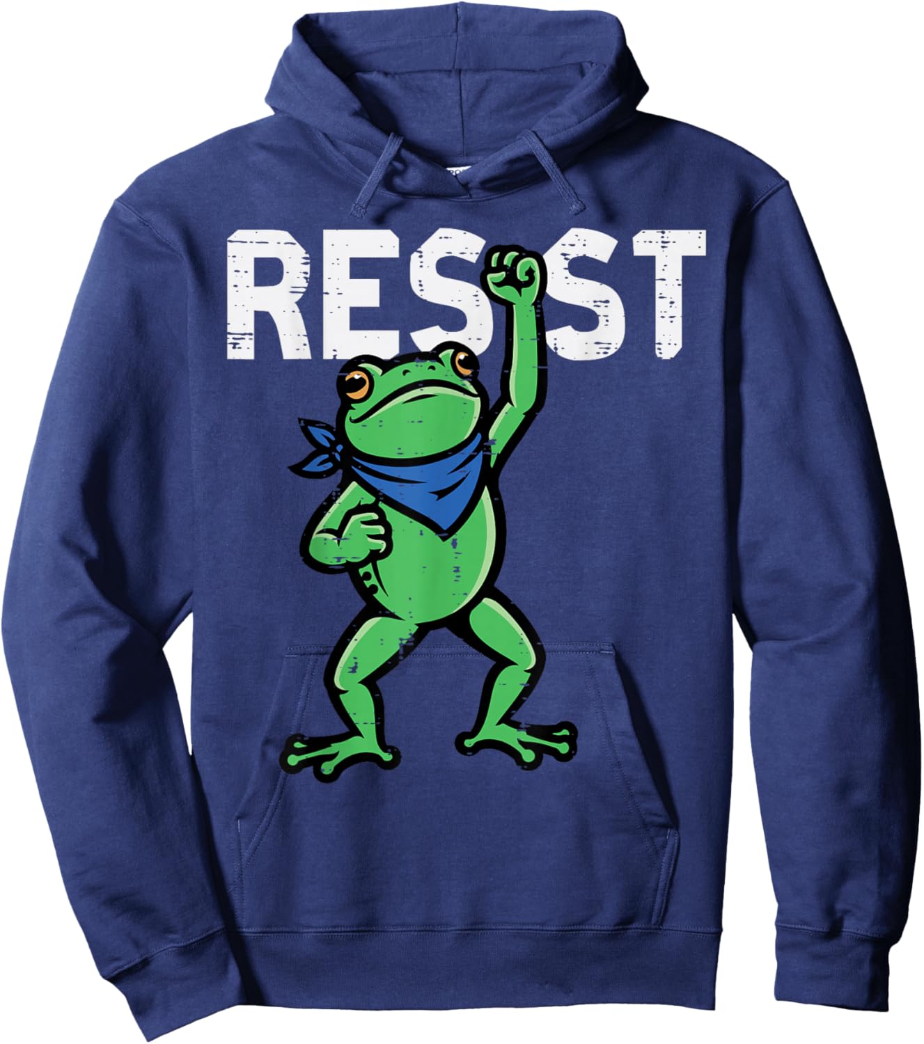 Resist Protest Frog Fist Equality Civil Rights Women Men Kid Hoodie - Hoodie | Navy