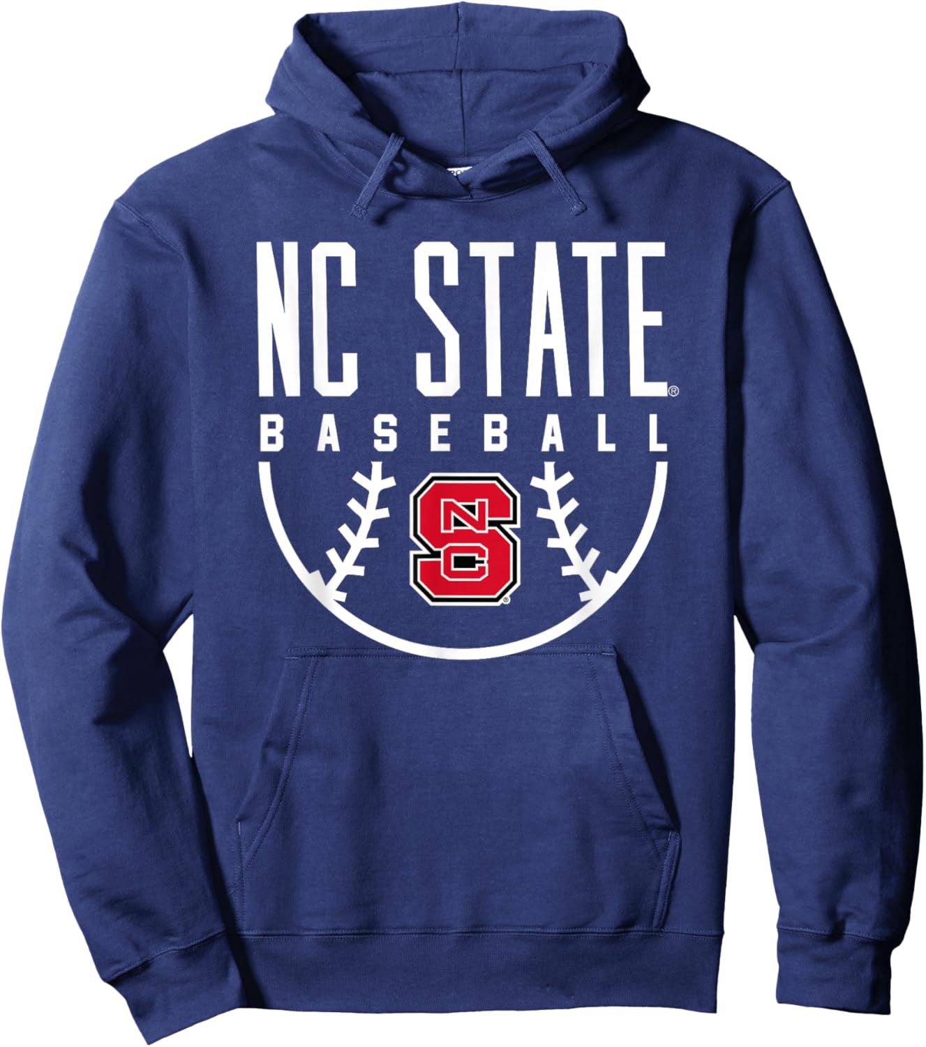 NC State Wolfpack Baseball Big Ball Hoodie - Hoodie | Navy