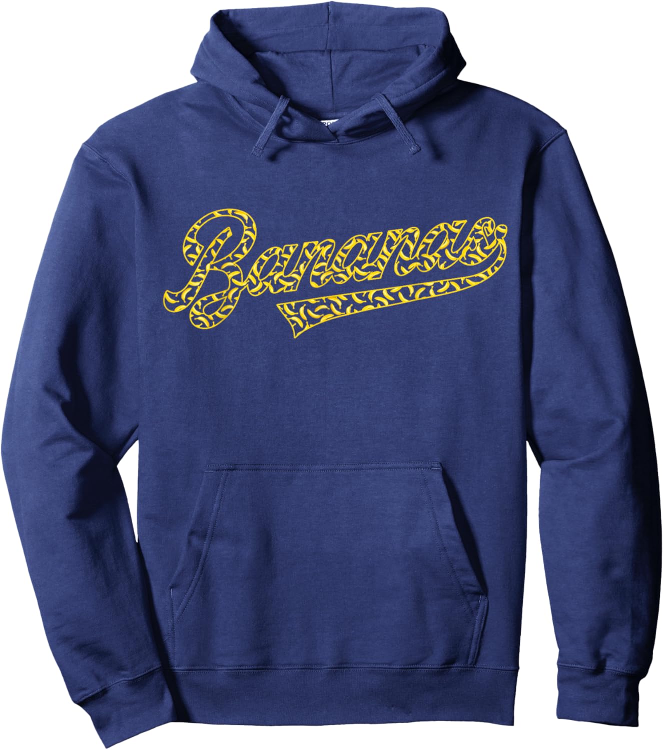 Banana Retro Throwback Popular Fruit Humor Bananas Men Kids Hoodie - Hoodie | Navy