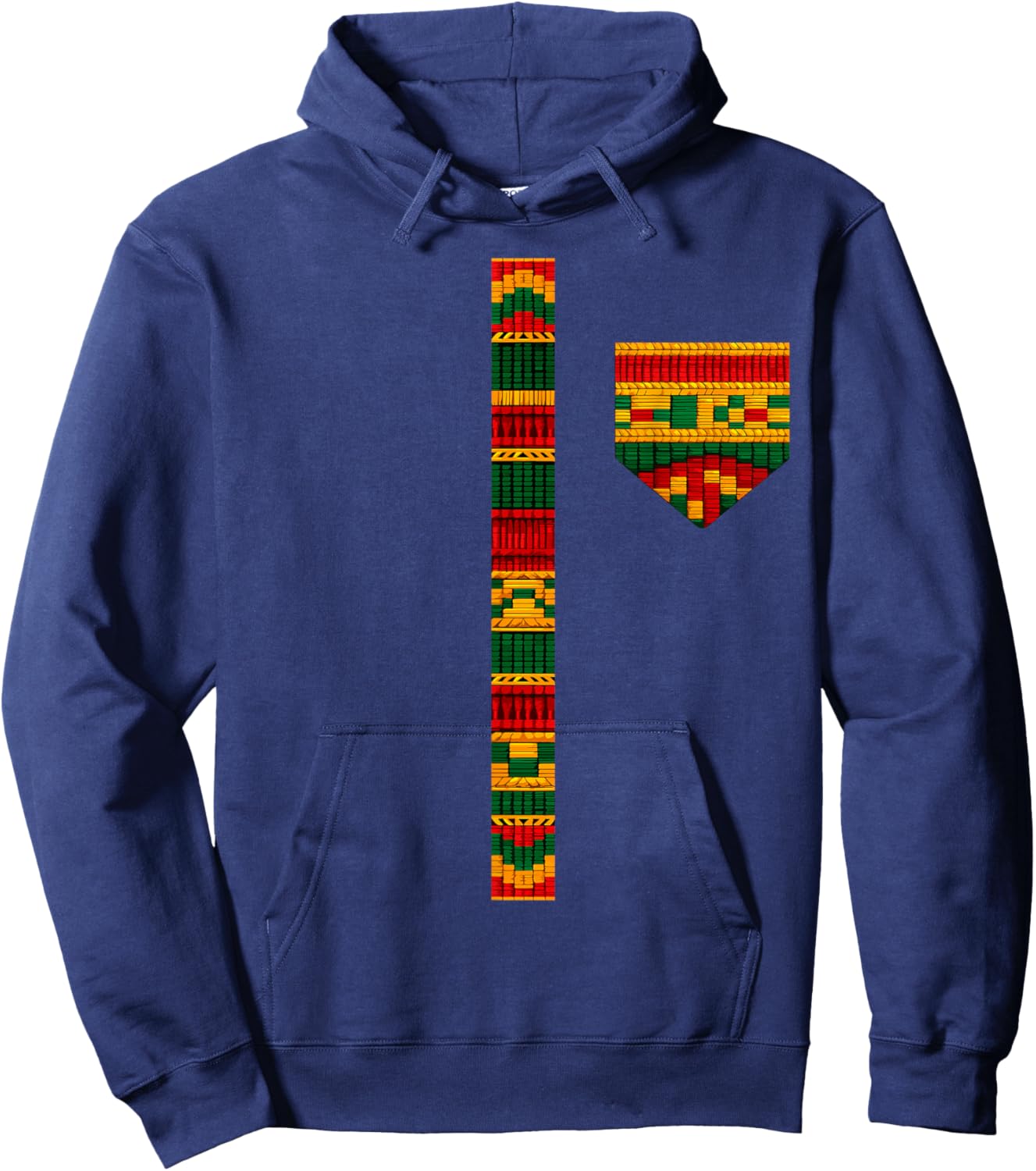 Black History Month African American Women Men Dashiki Print Hoodie - Hoodie | Navy