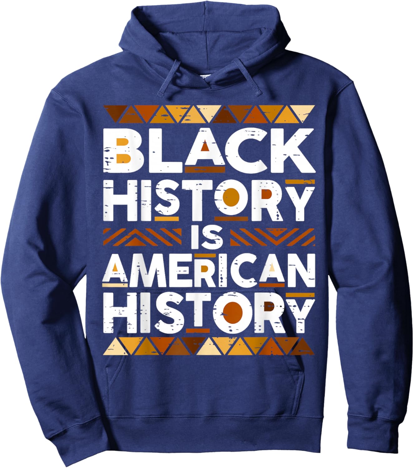 Black History is American History African American Pride Hoodie - Hoodie | Navy