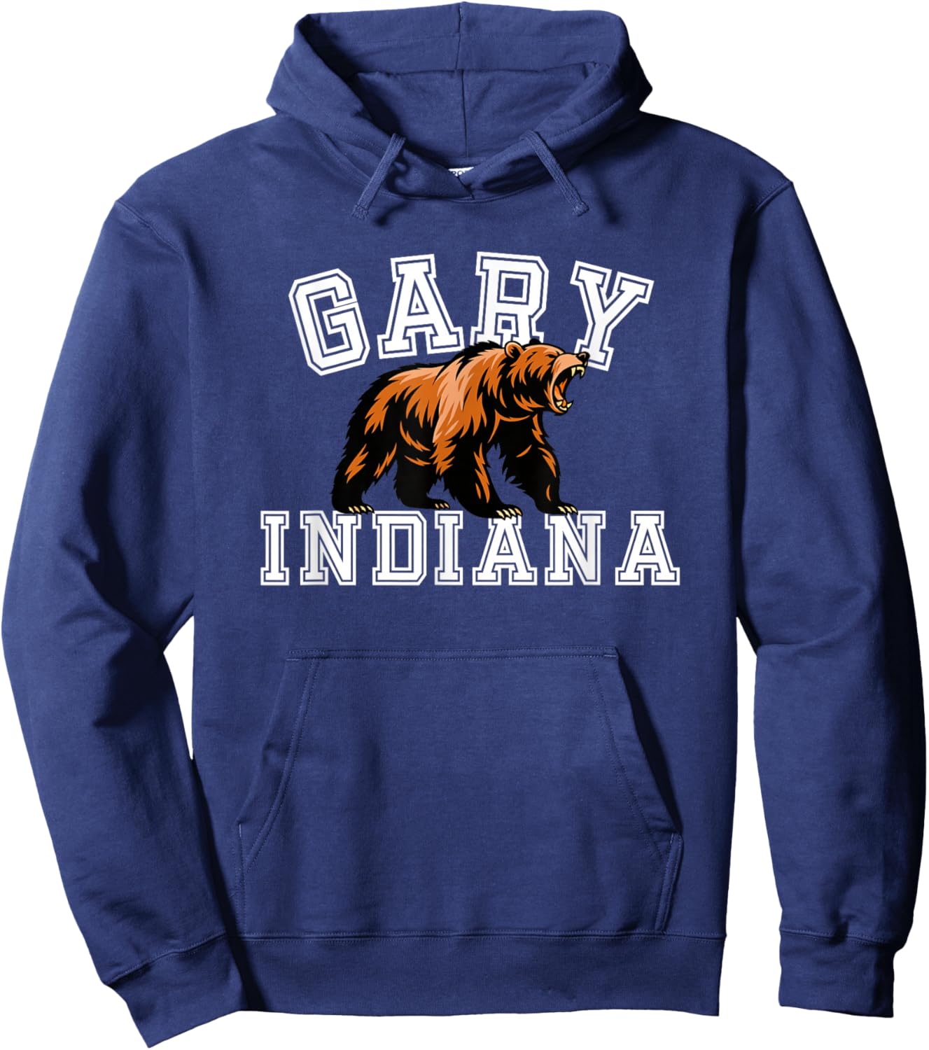 Gary Indiana Bears Hoodie - Hoodie | Navy