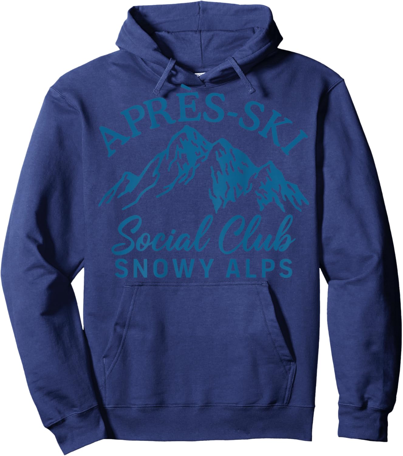 Apres Ski Social Club Snowy Alps Hoodie - Hoodie | Navy