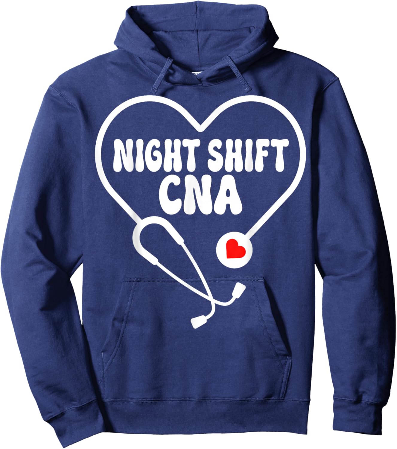 Night Shift CNA Hoodie - Hoodie | Navy