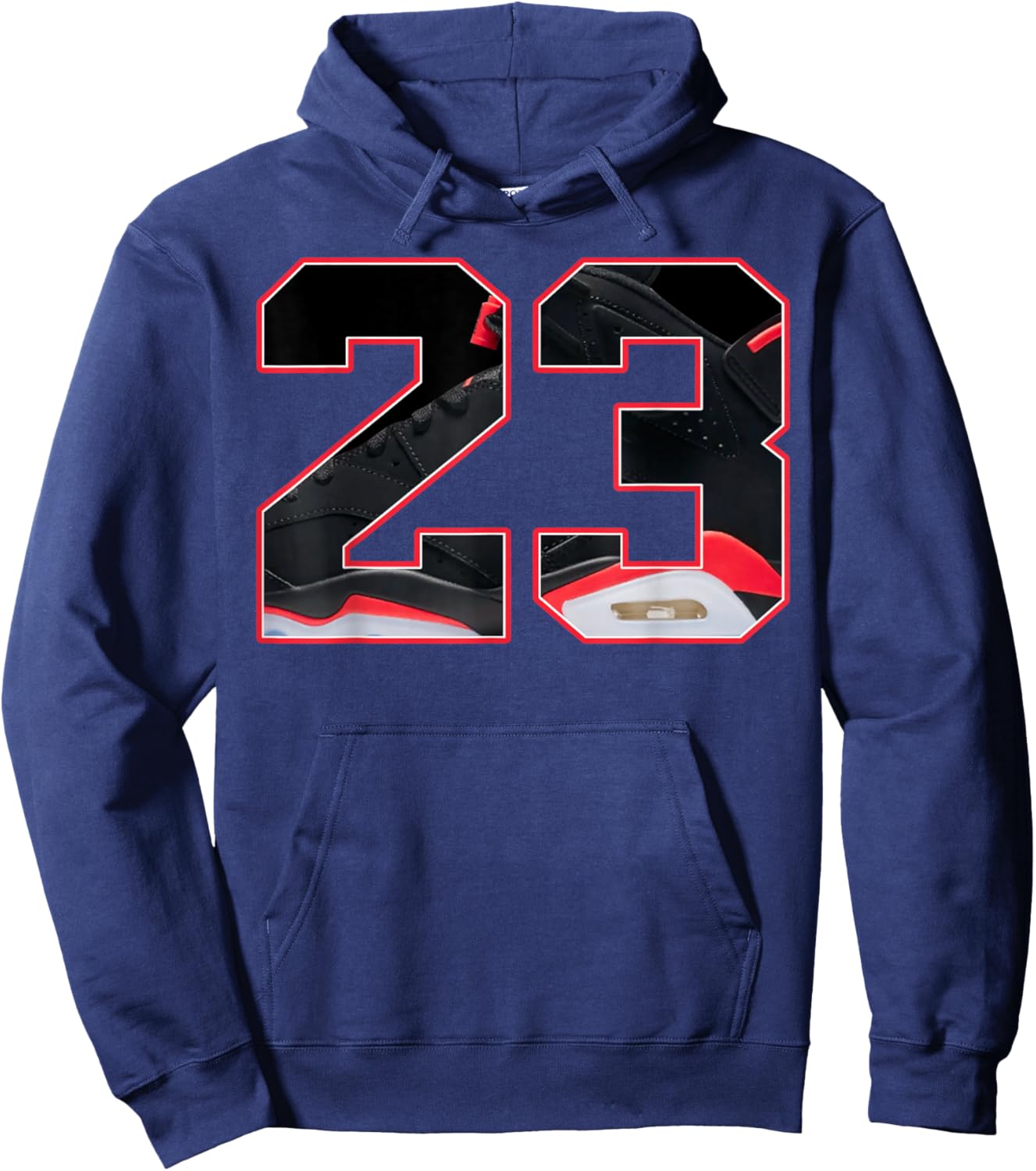 Black Infrared 6s Matching Outfits Hoodie - Hoodie | Navy