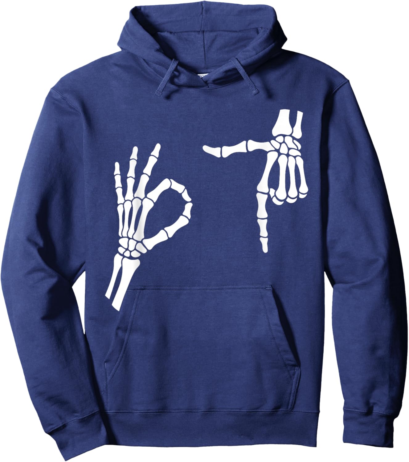 67 Skeleton Funny Six Seven Meme Gen Alpha Slang Halloween Hoodie - Hoodie | Navy