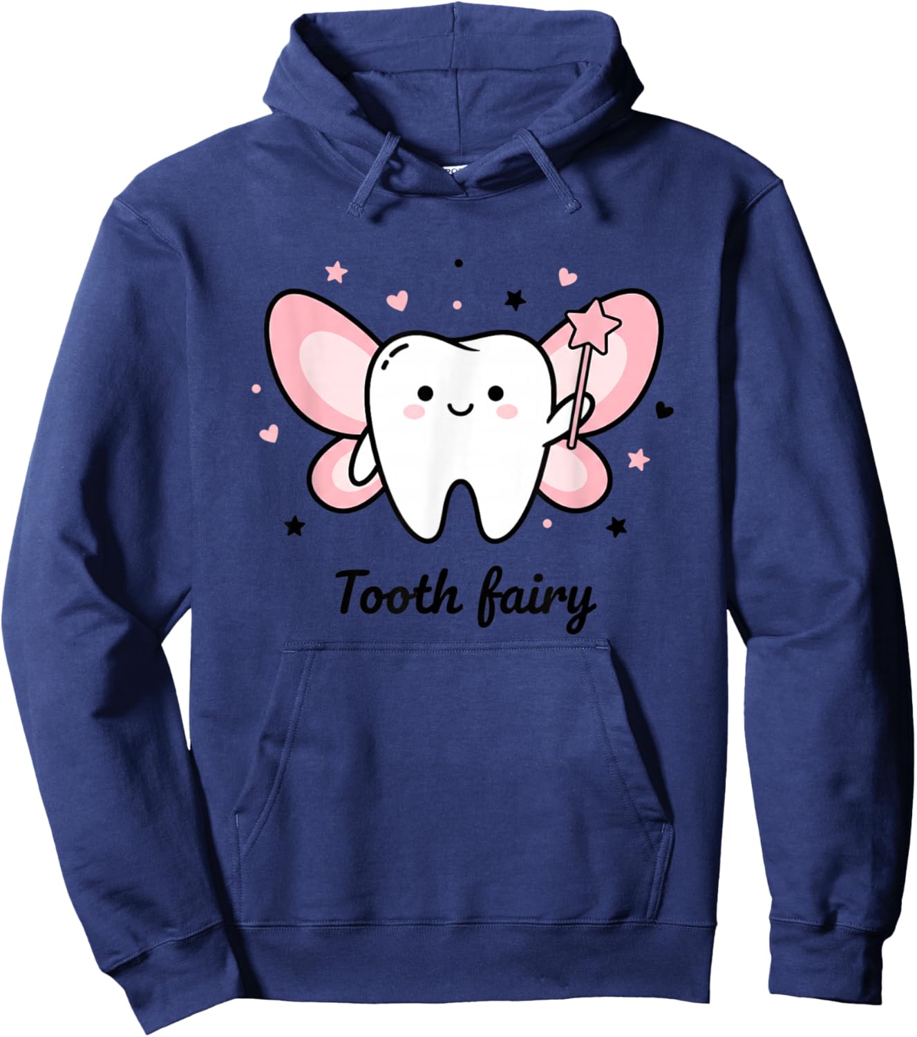 Halloween Tooth Fairy Costume Design, Cute Tooth Fairy Hoodie - Hoodie | Navy