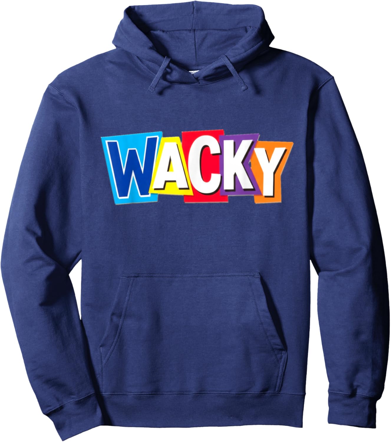 Wacky Costume Mismatch Day Outfit Hoodie - Hoodie | Navy