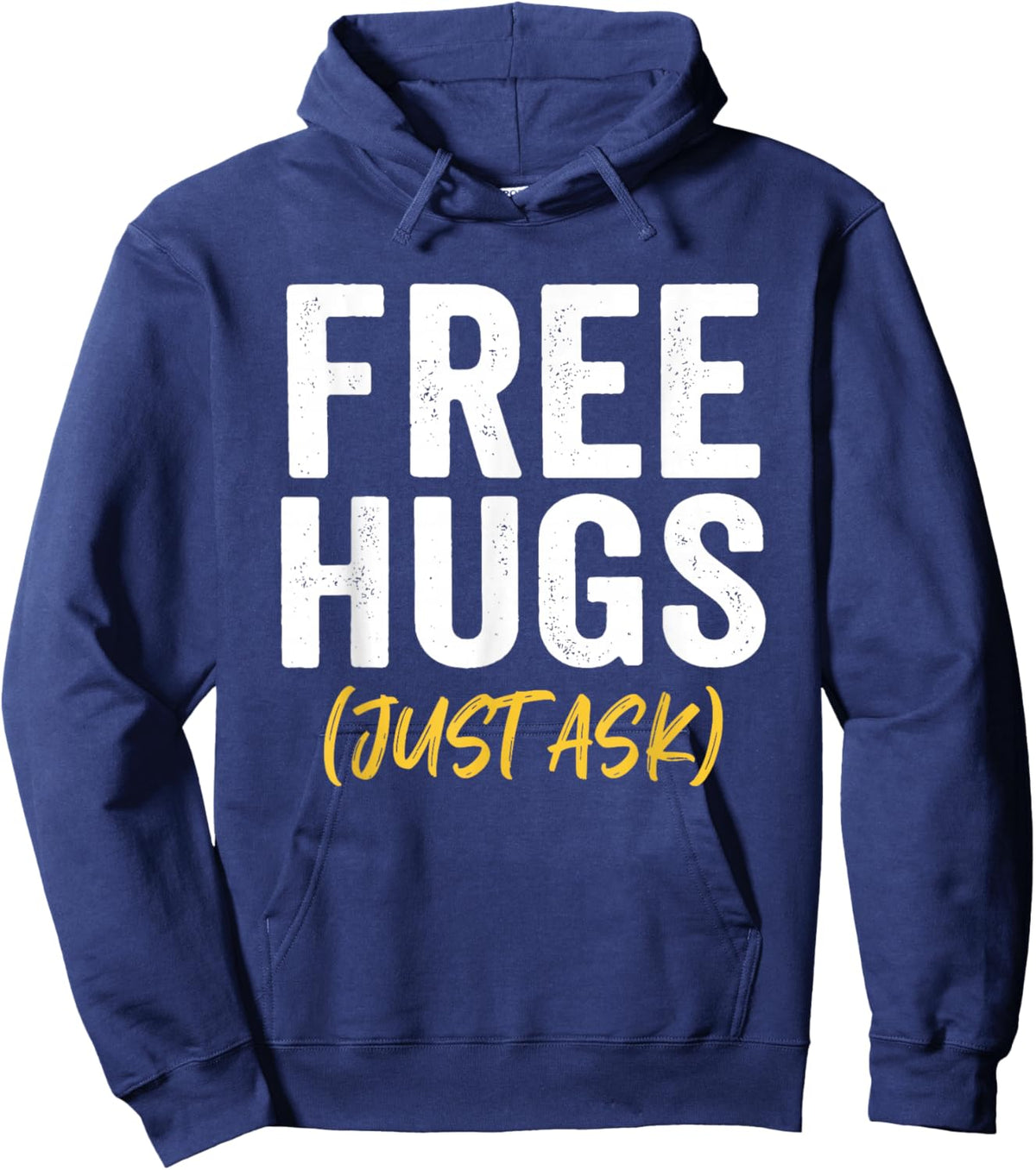 Free Hugs Just Ask Hoodie - Hoodie | Navy